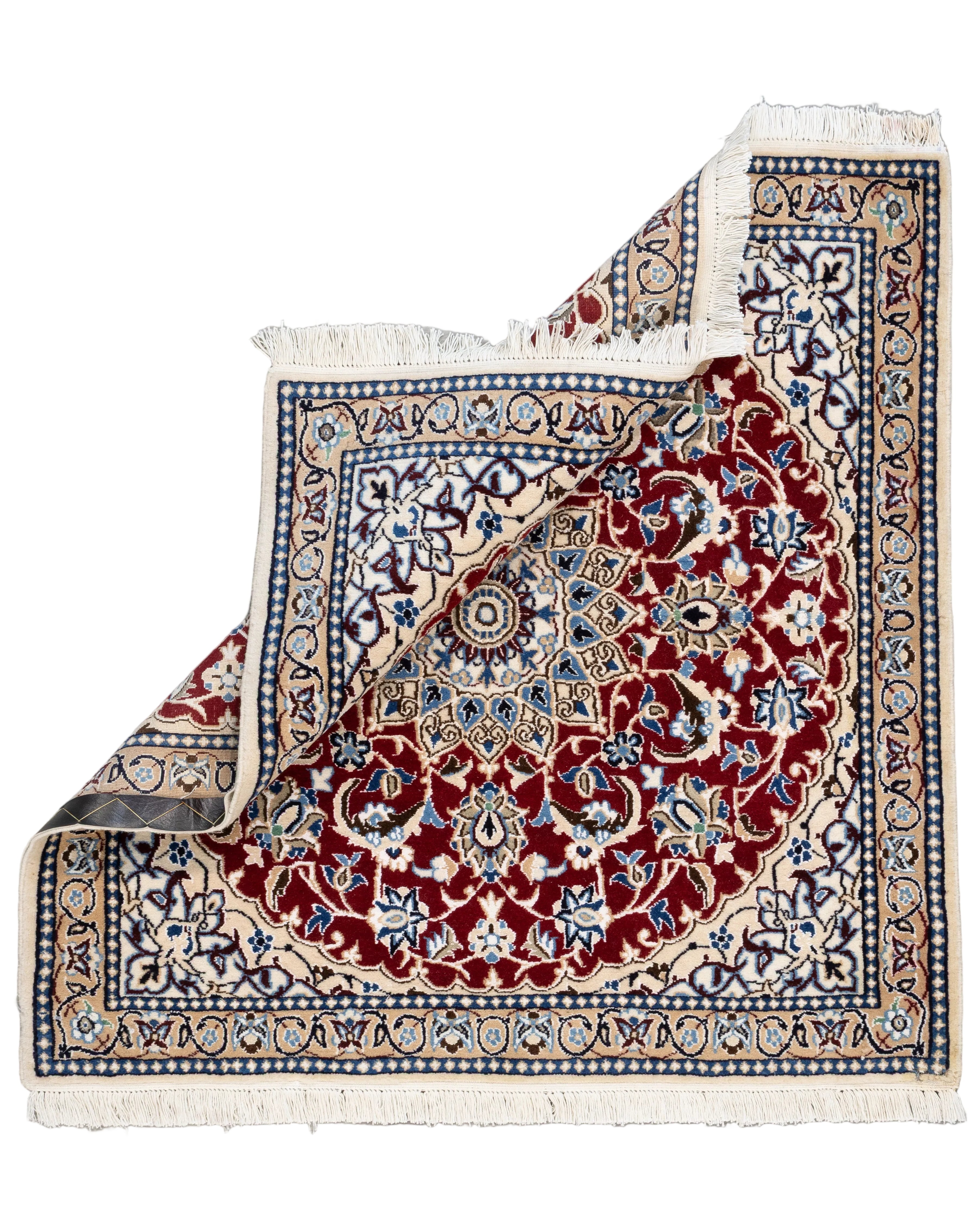 Persian Nain 3'3" x 3'4"
