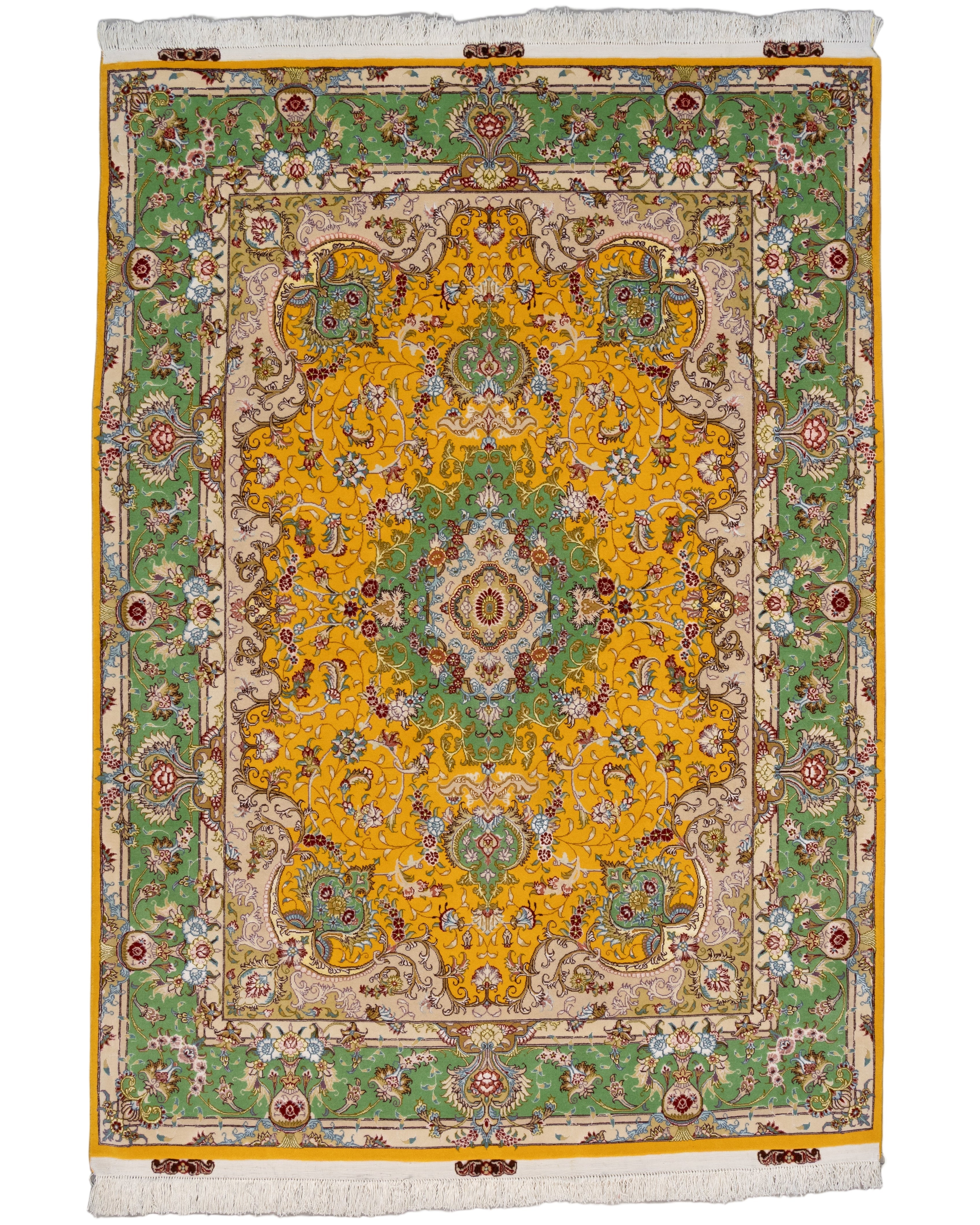 Persian Tabriz 4'10" x 6'10"