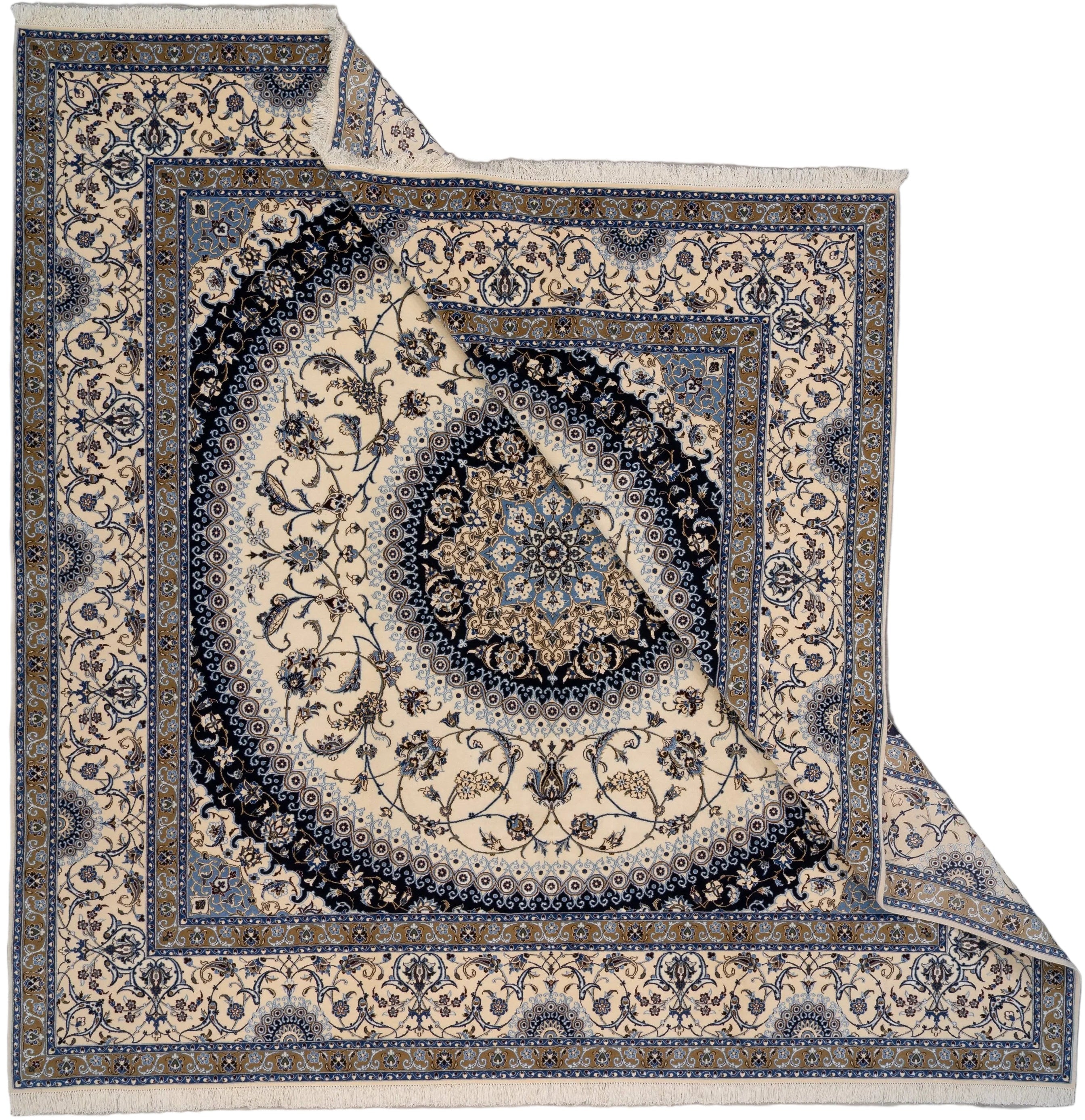 Persian Nain 8'5" Square