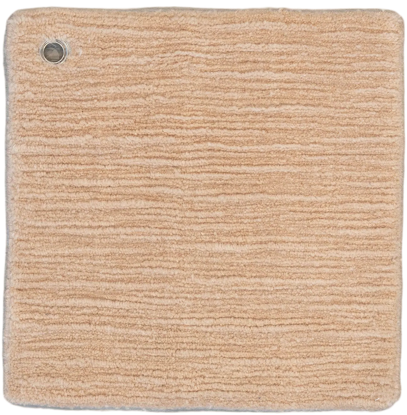 Handmade Custom Solid textured color rug Peach