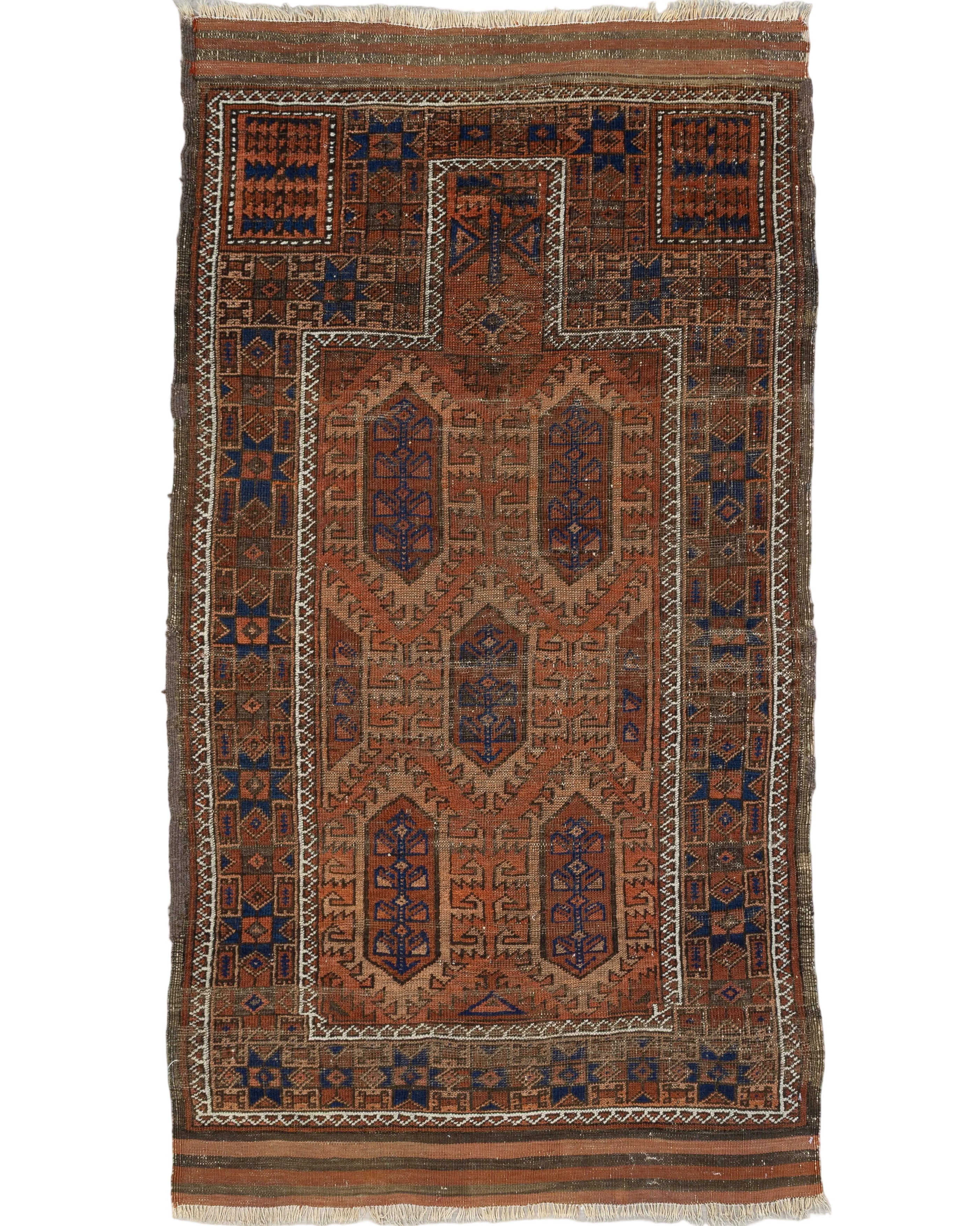 Antique Baluch Tribal 2'8" x 5'