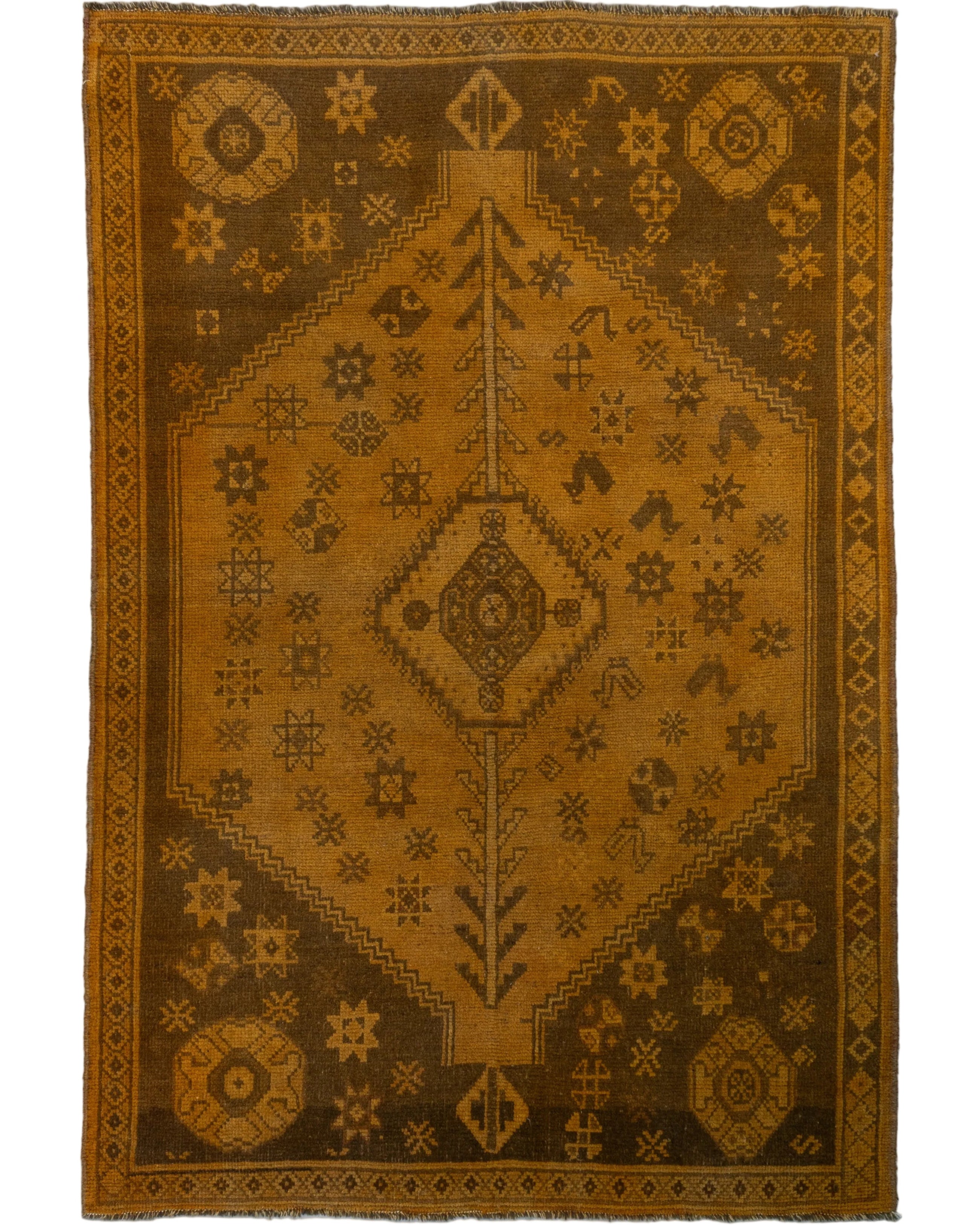 Persian Ghasghai Overdye 5' x 7'7"