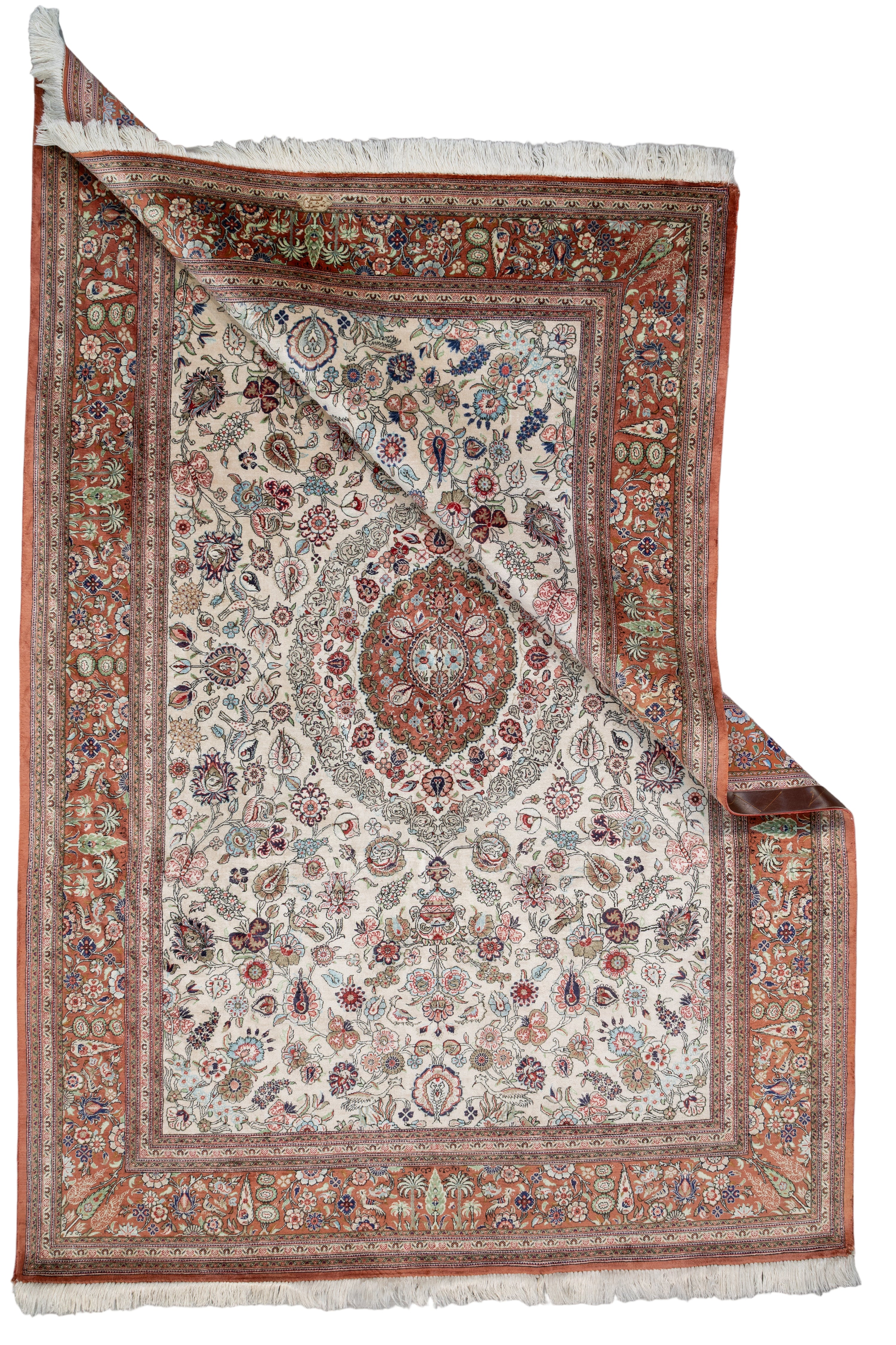 Persian Qum 4'4" x 6'6"