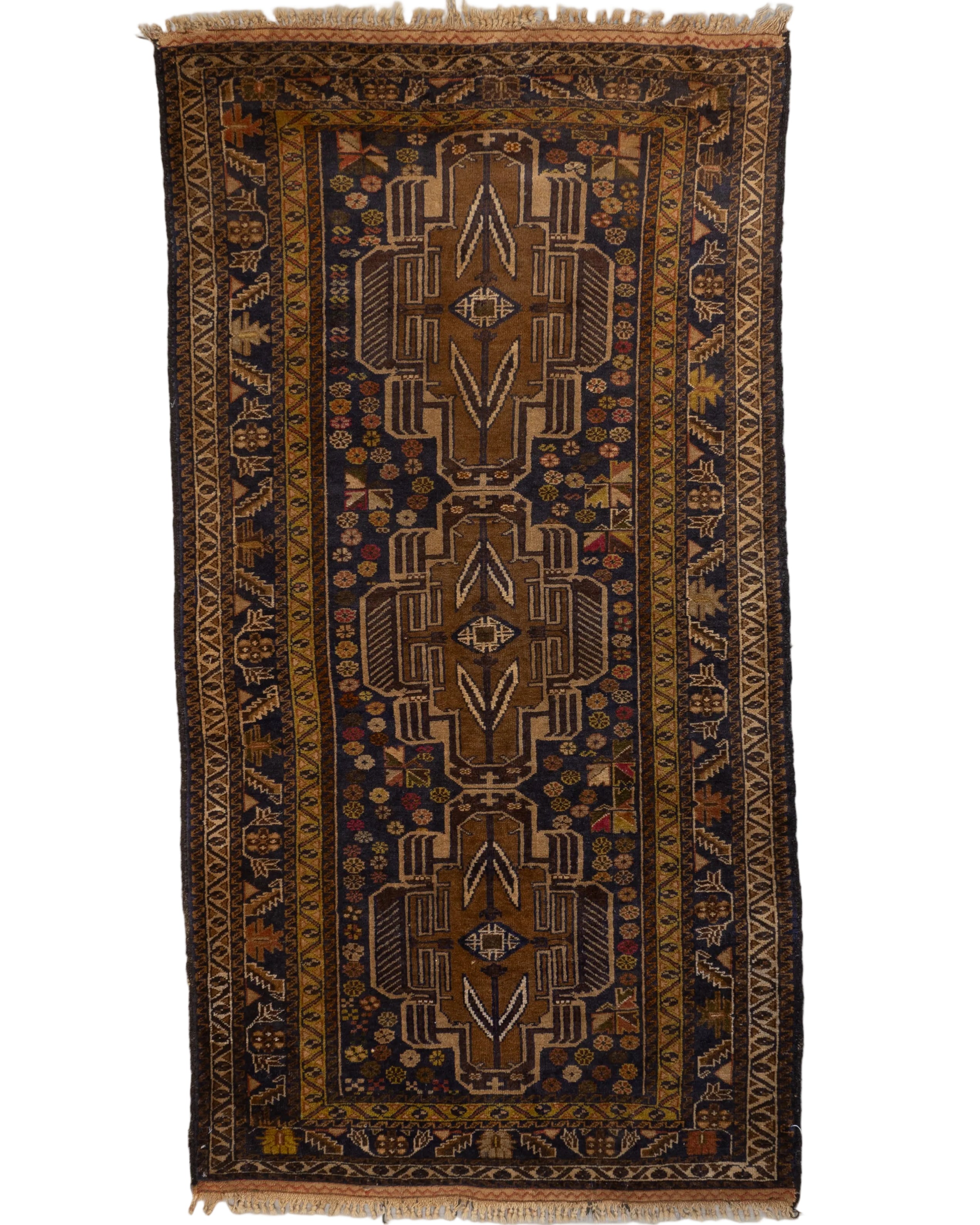 Afghan Tribal 3'9" x 6'11"