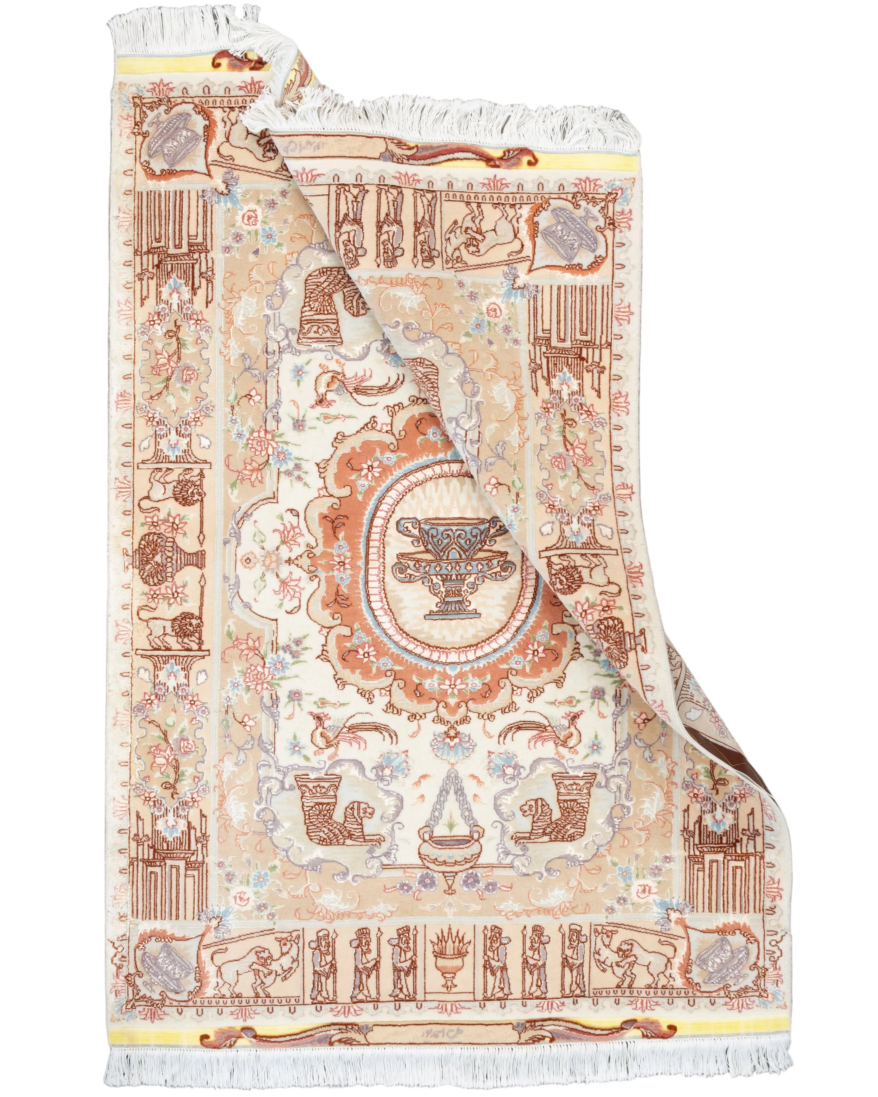 Persian Tabriz 3'5" x 5'