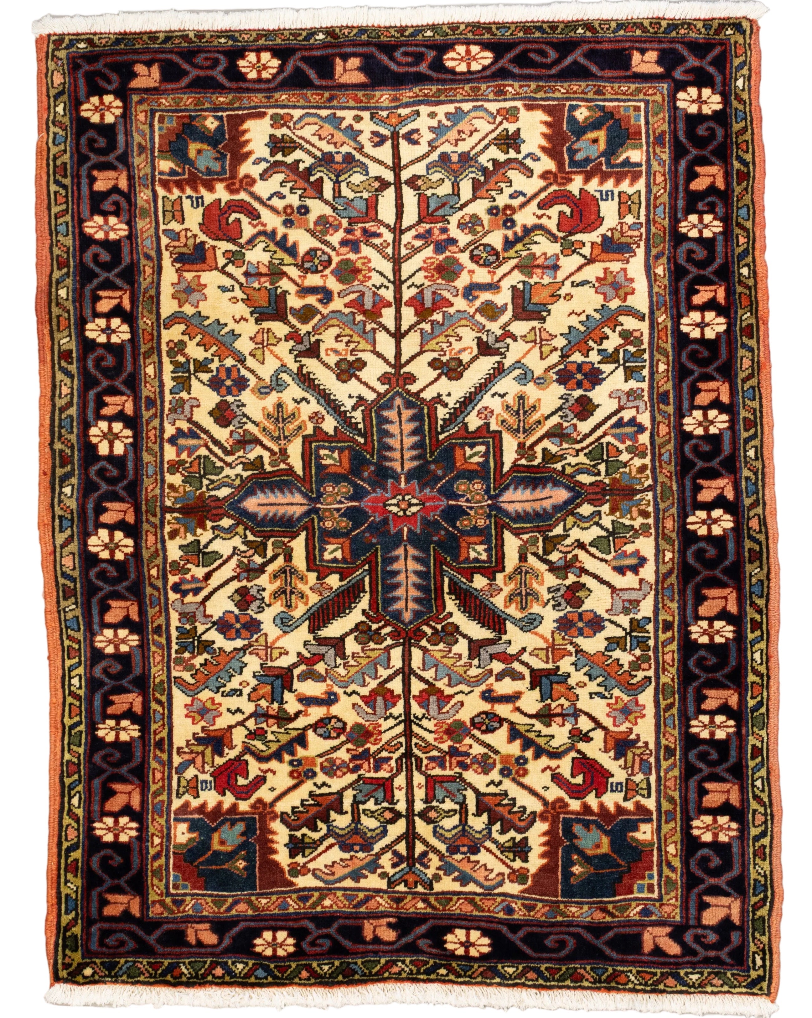 Persian Heriz 3'5" x 4'5"