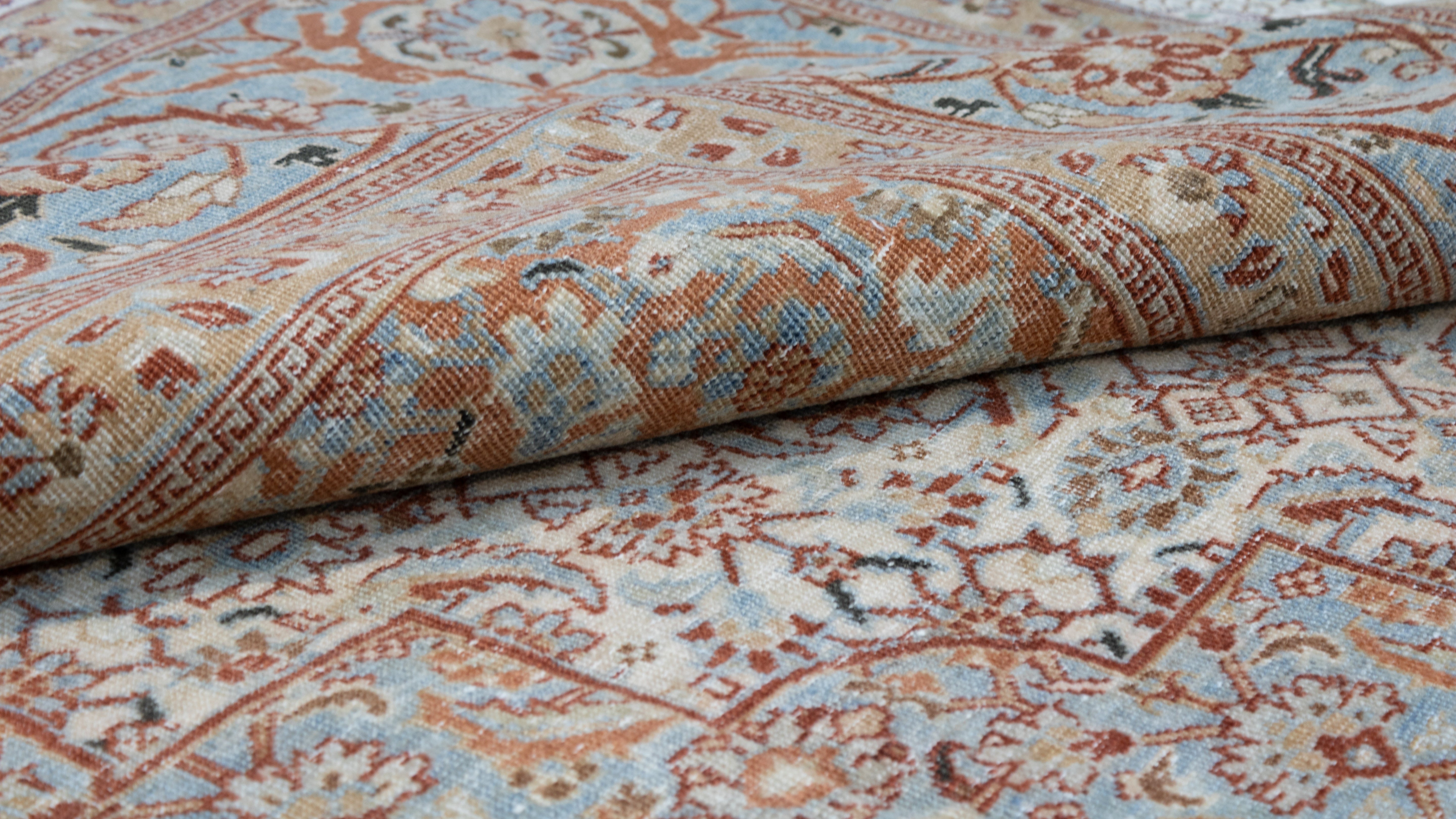 Antique Persian Tabriz 9'3" x 12'