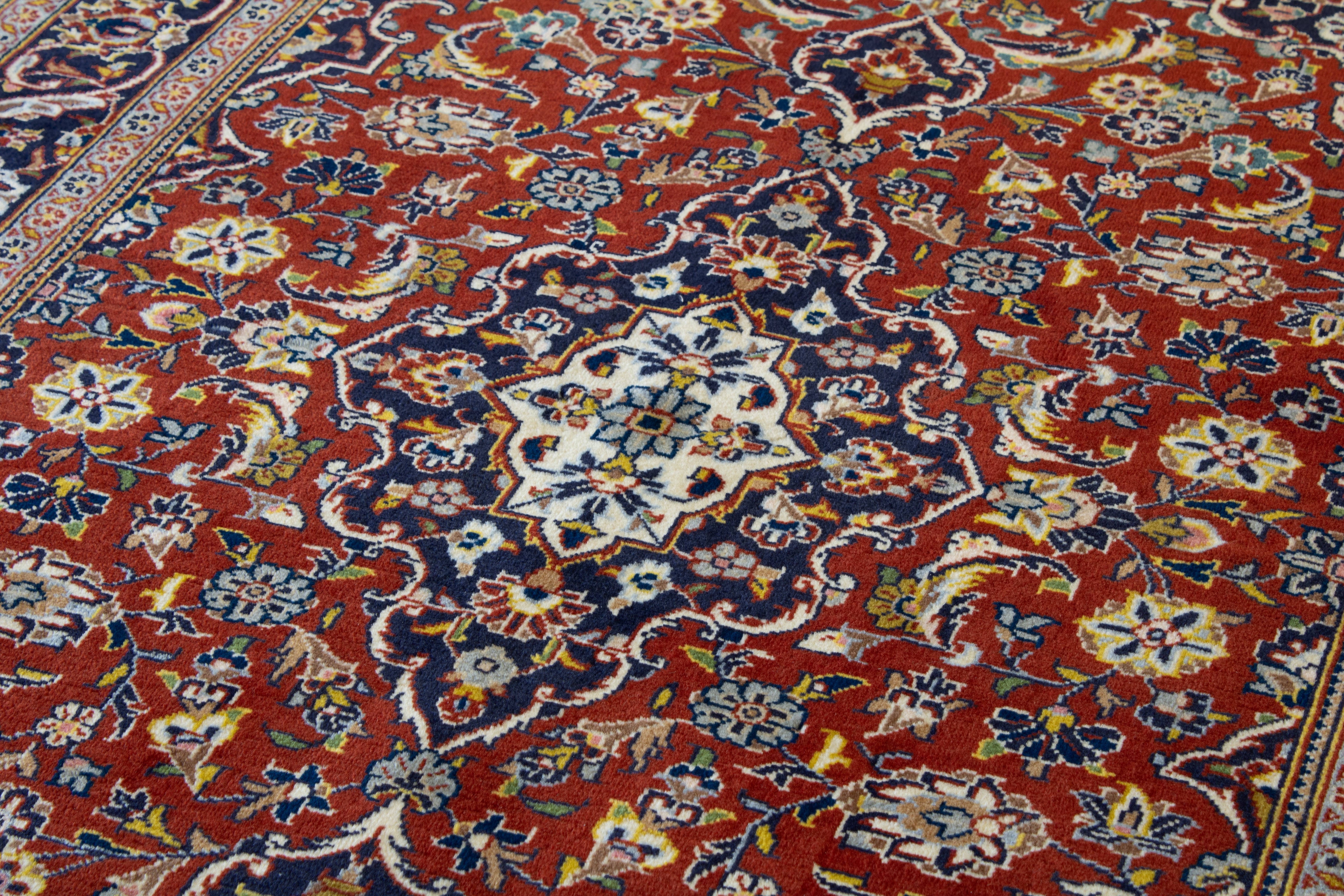 Persian Kashan 3'7" x 4'11"