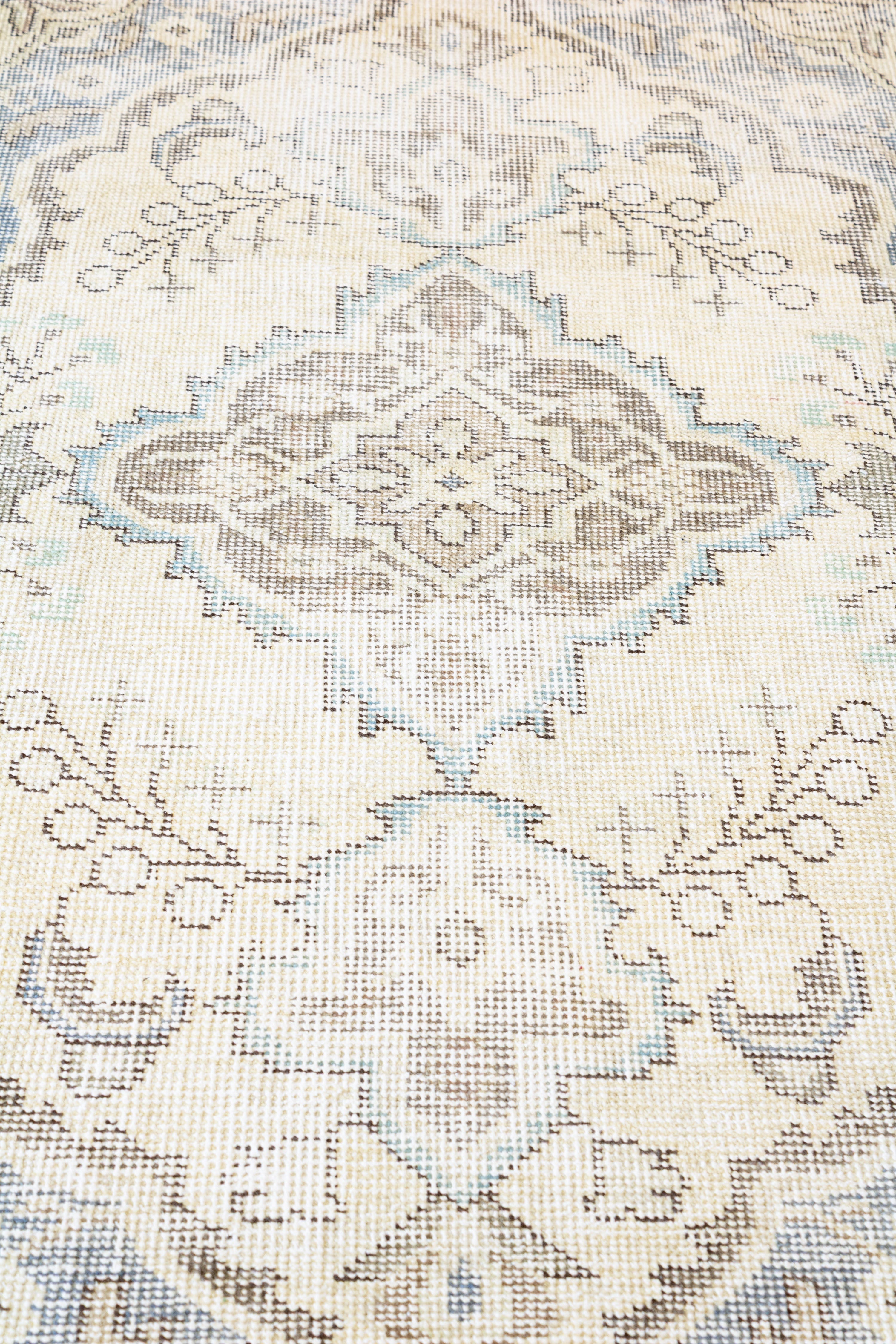 Muted Vintage Persian 3'1" x 4'10"