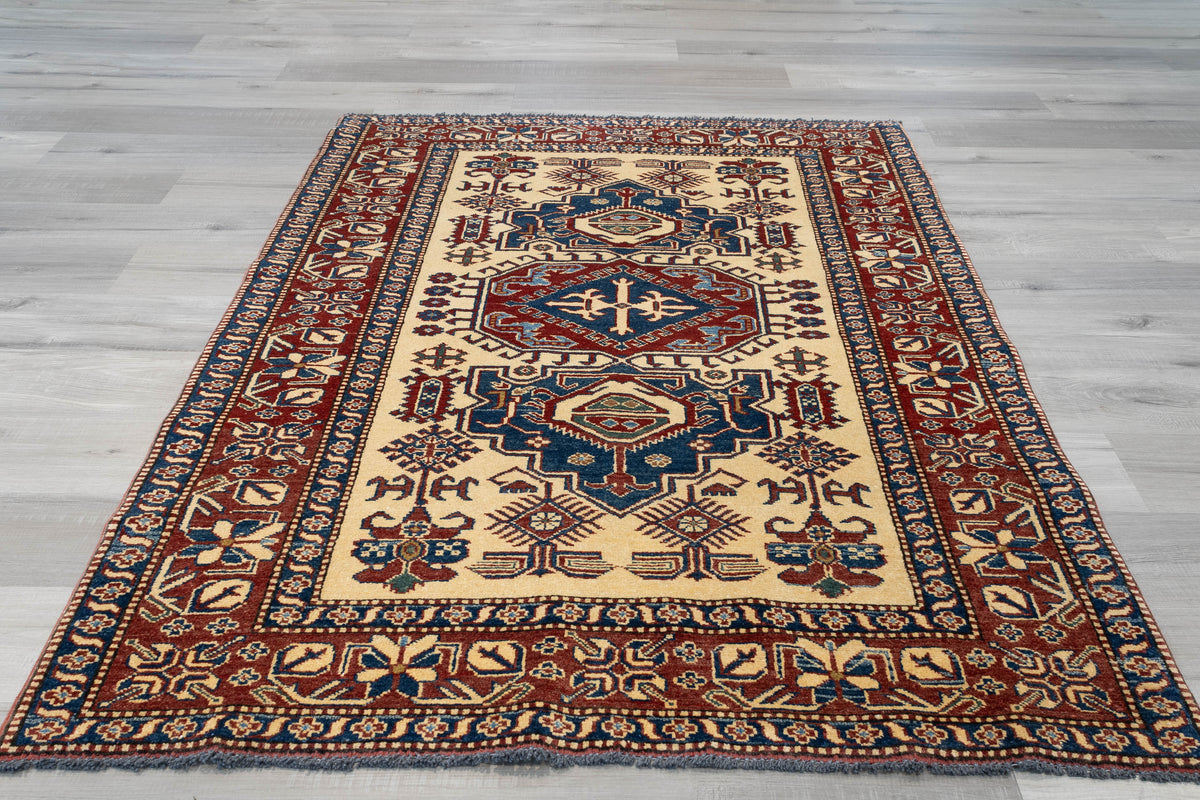 Pakistan Kazak 4'1" x 6'