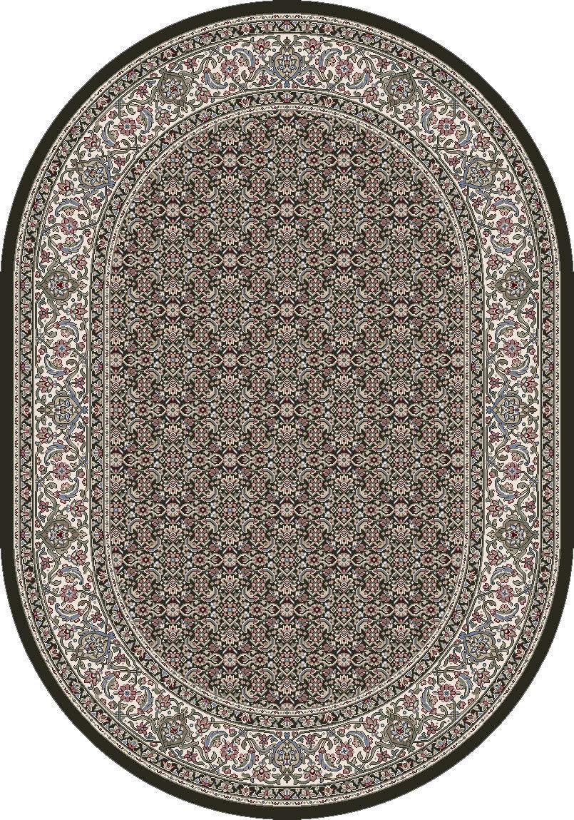 ANCIENT GARDEN 57011-3263 BLACK/IVORY - Modern Rug Importers