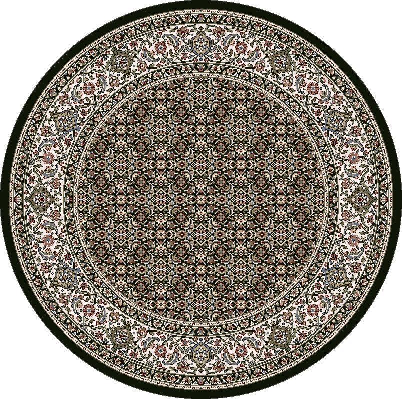 ANCIENT GARDEN 57011-3263 BLACK/IVORY - Modern Rug Importers