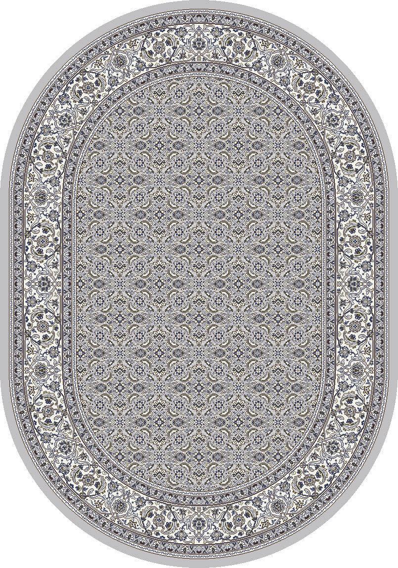 ANCIENT GARDEN 57011-9666 SOFT GREY/CREAM - Modern Rug Importers