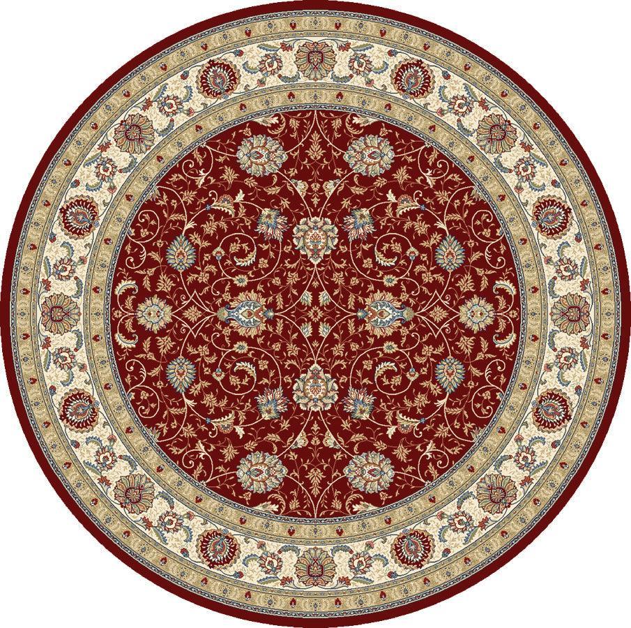 ANCIENT GARDEN 57120-1464 RED/IVORY - Modern Rug Importers
