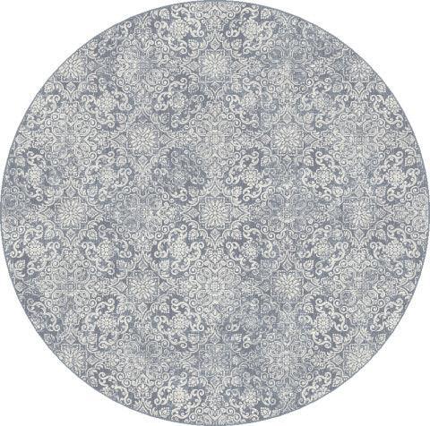 ANCIENT GARDEN 57162-4666 LT.BLUE - Modern Rug Importers