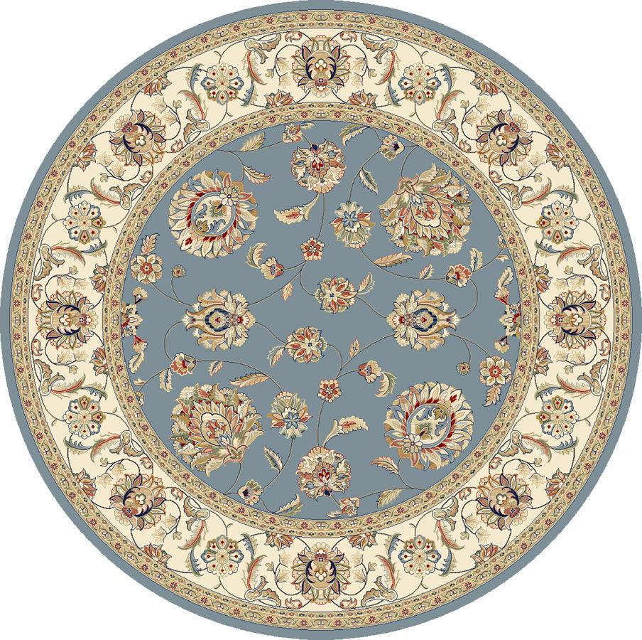 ANCIENT GARDEN 57365-5464 LT.BLUE/IVORY - Modern Rug Importers