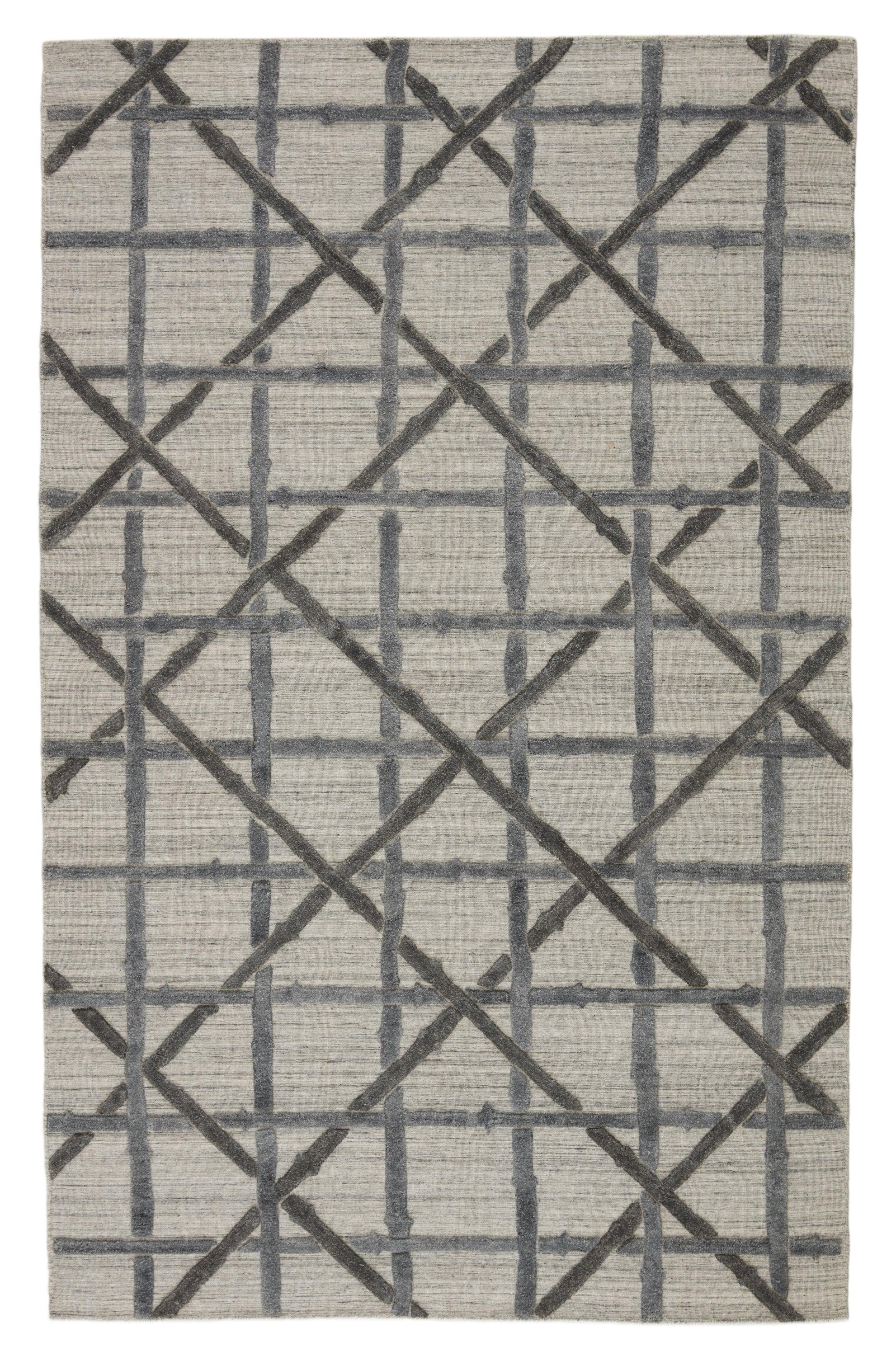 BBB01 Brentwood by Barclay Butera - Jaipur Living Mandeville Handmade Trellis Area Rug - Modern Rug Importers