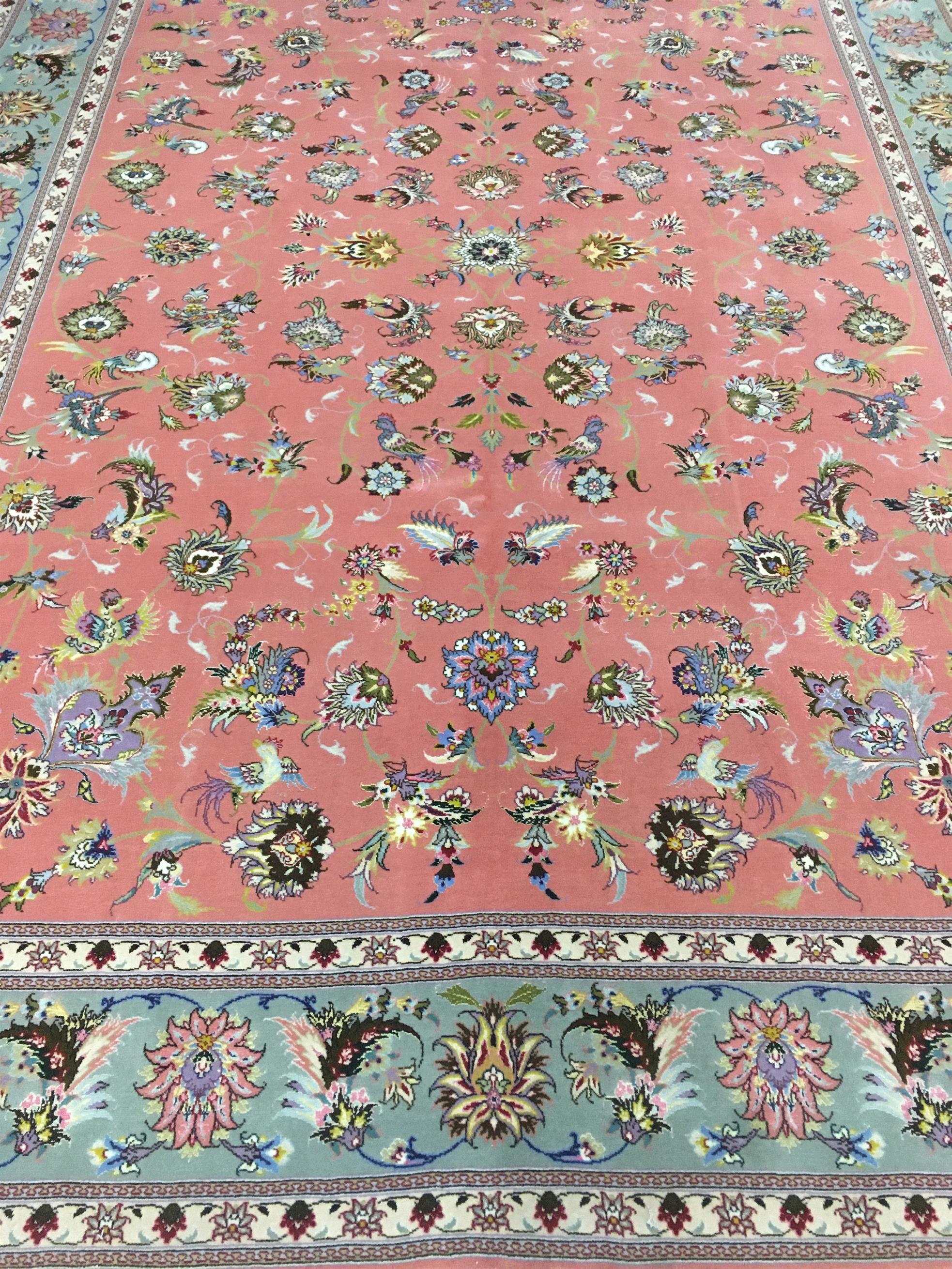 Persian Tabriz 6'9" x 9'9"