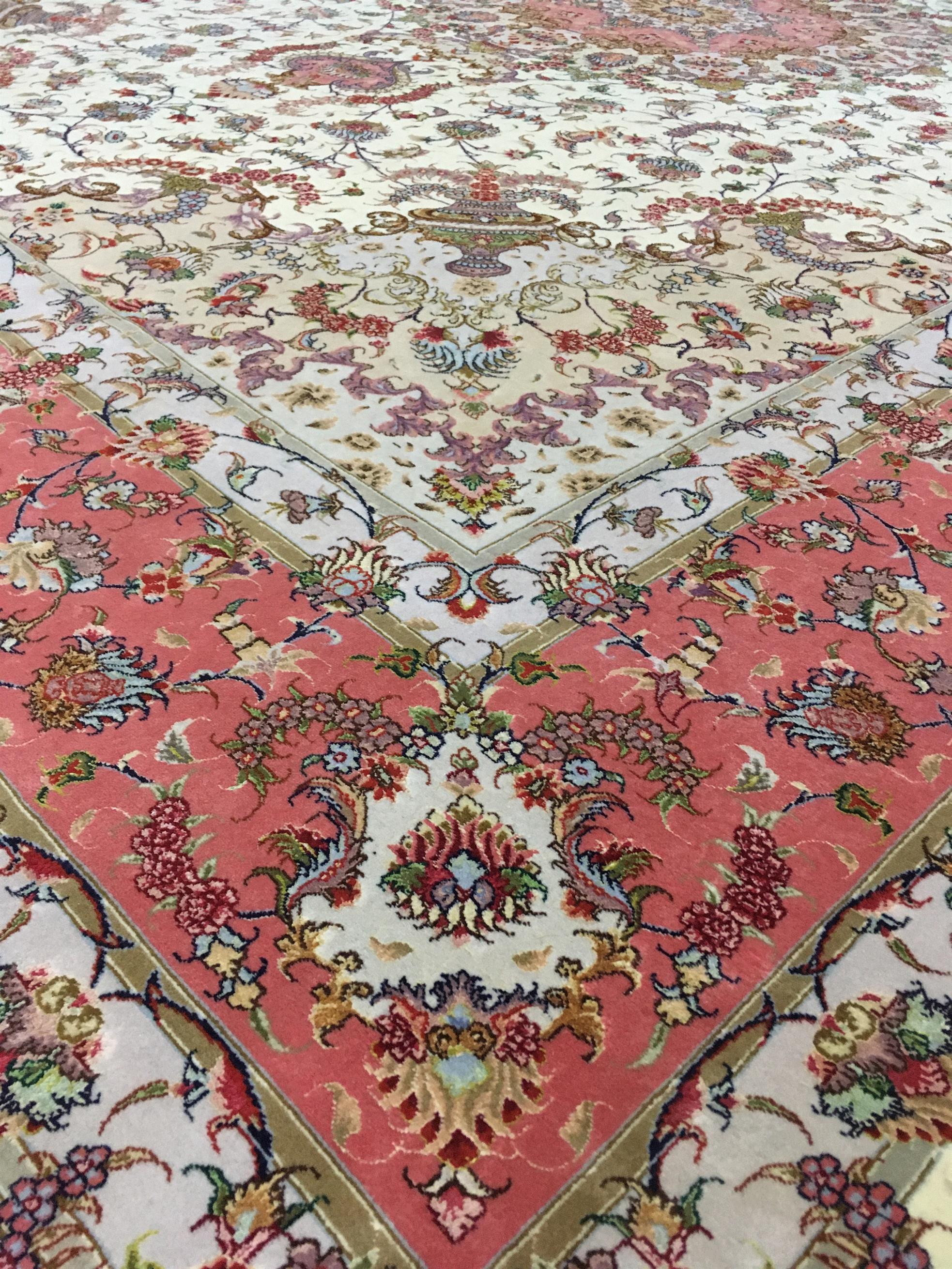 Persian Tabriz 9'10" x 13'3"