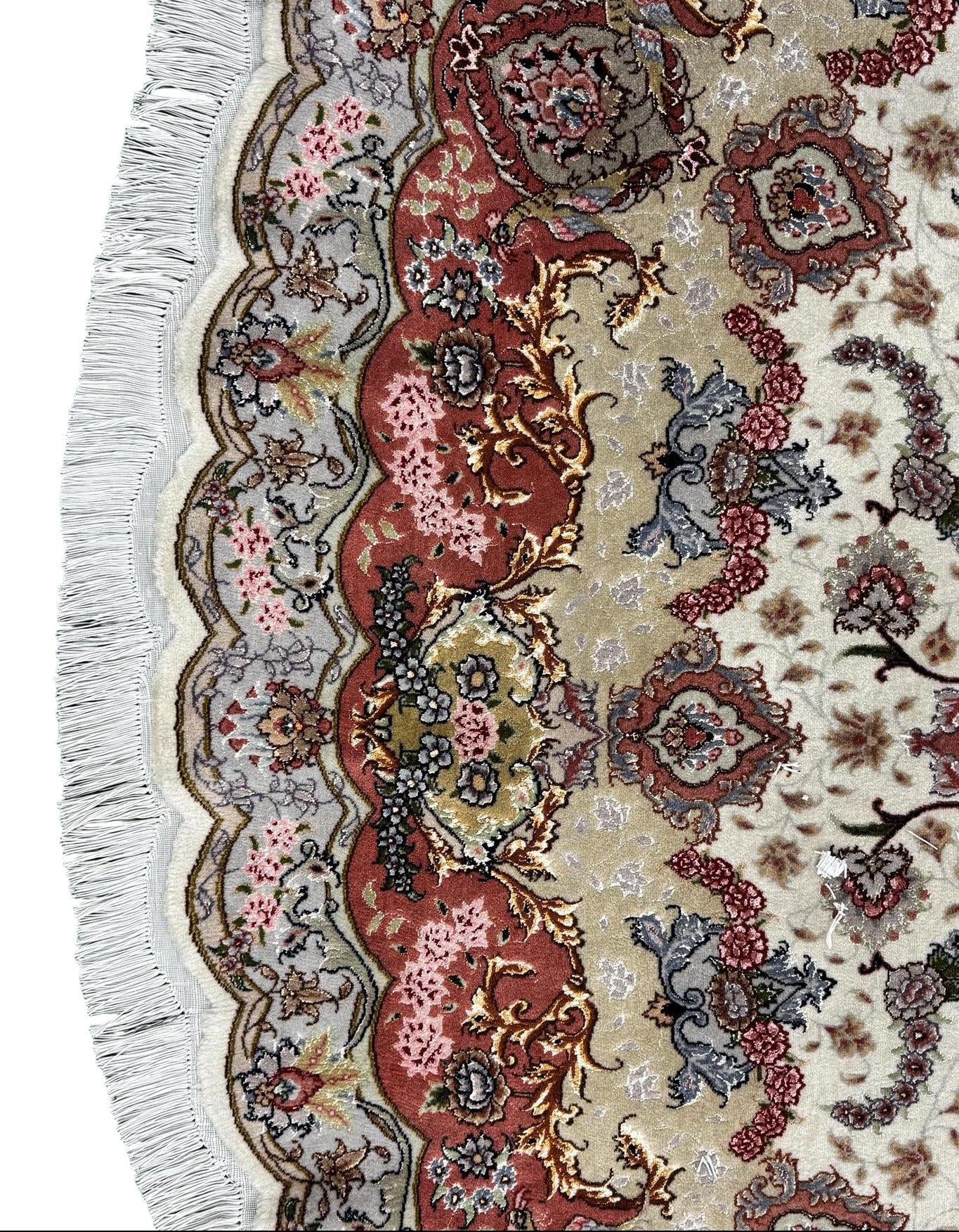 Persian Tabriz 9'9" x 9'9"