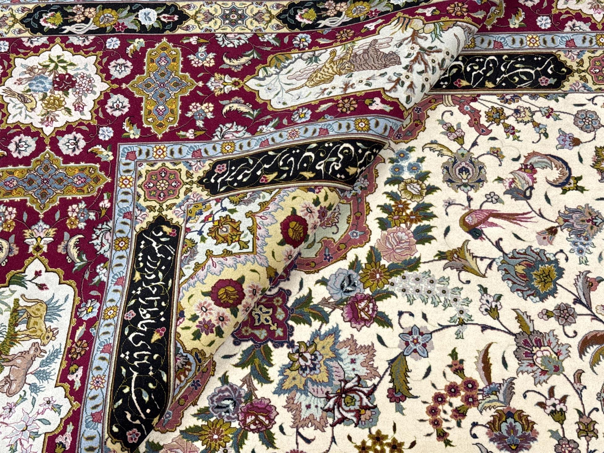Persian Tabriz 9'10" x 13'6"