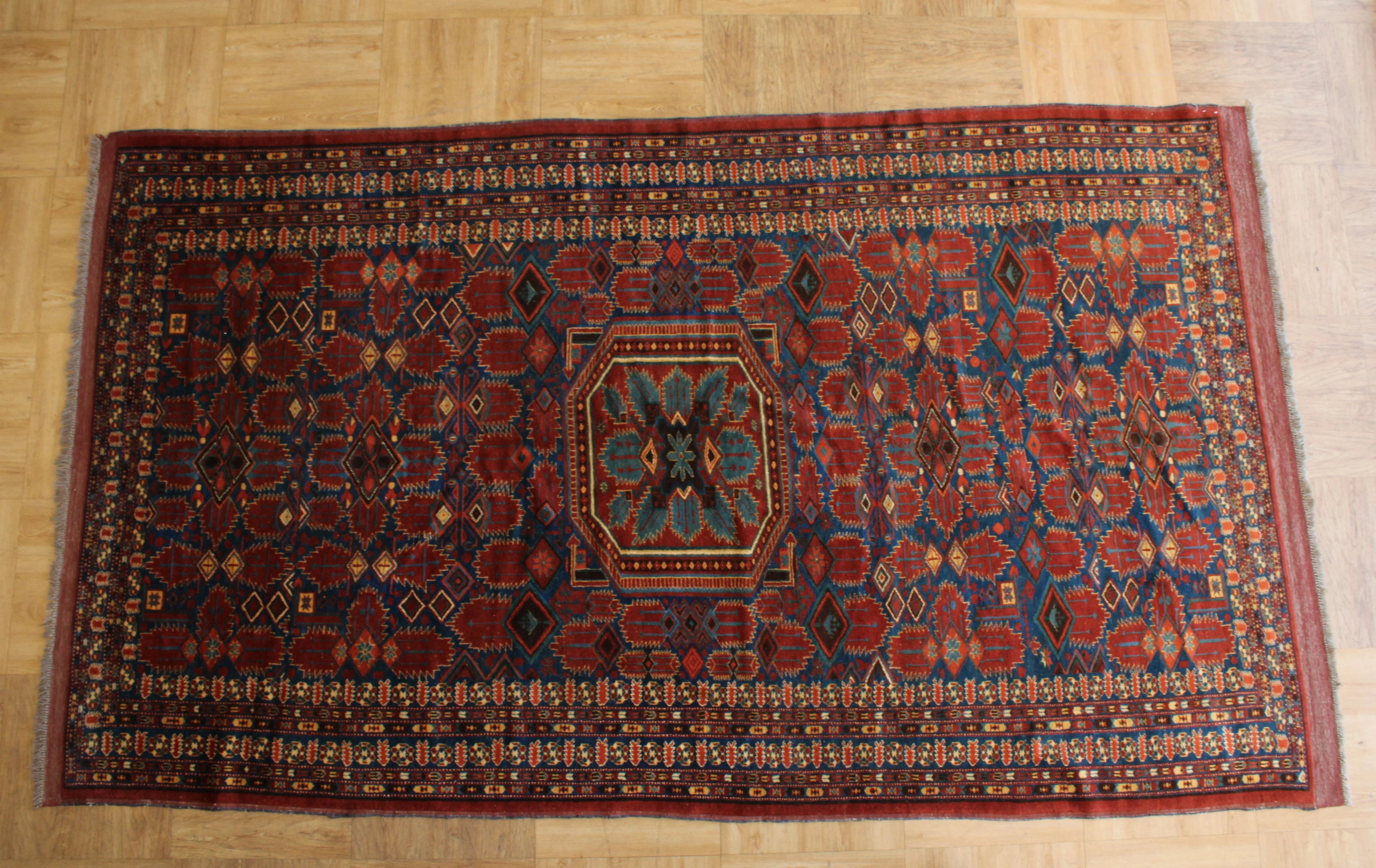 Persian Kazak Hand Knotted Rug