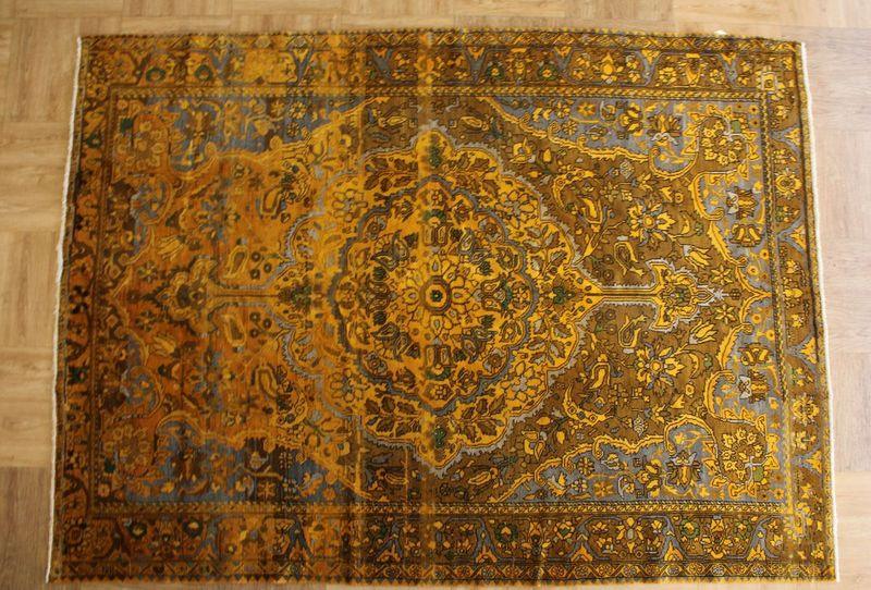 Persian Tabriz Hand Knotted Rug