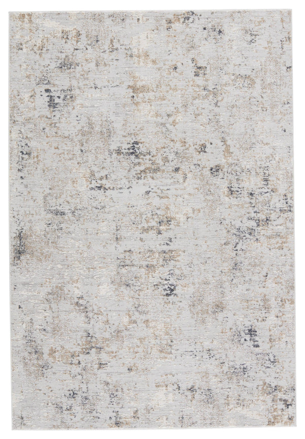 Jaipur Living Alcina Abstract Light Gray/ Gold Area Rug - Modern Rug Importers