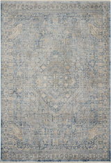 Nourison Lustrous Weave LUW02 Blue/Ivory Floral Indoor Rug