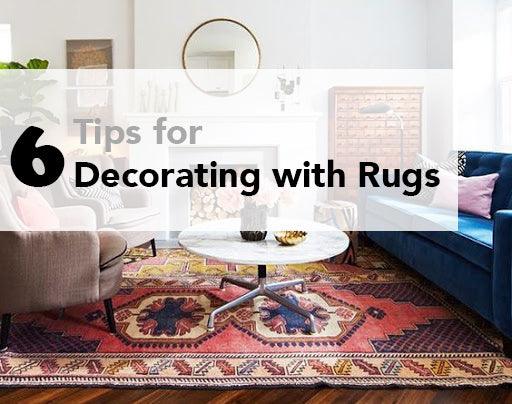 6 Tips for Decorating with Rugs - Modern Rug Importers