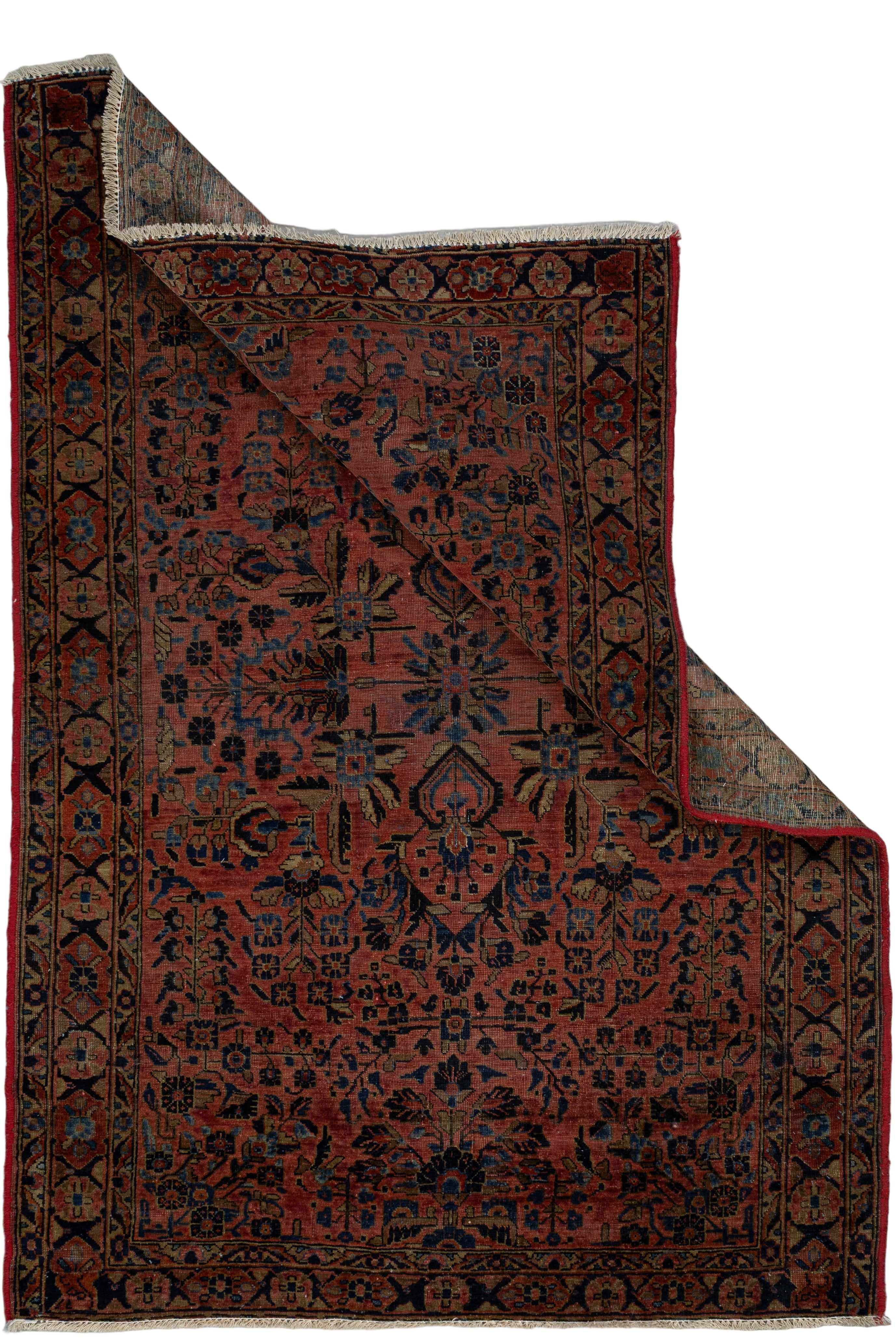 Persian Sarouk 4'1" x 6'2"