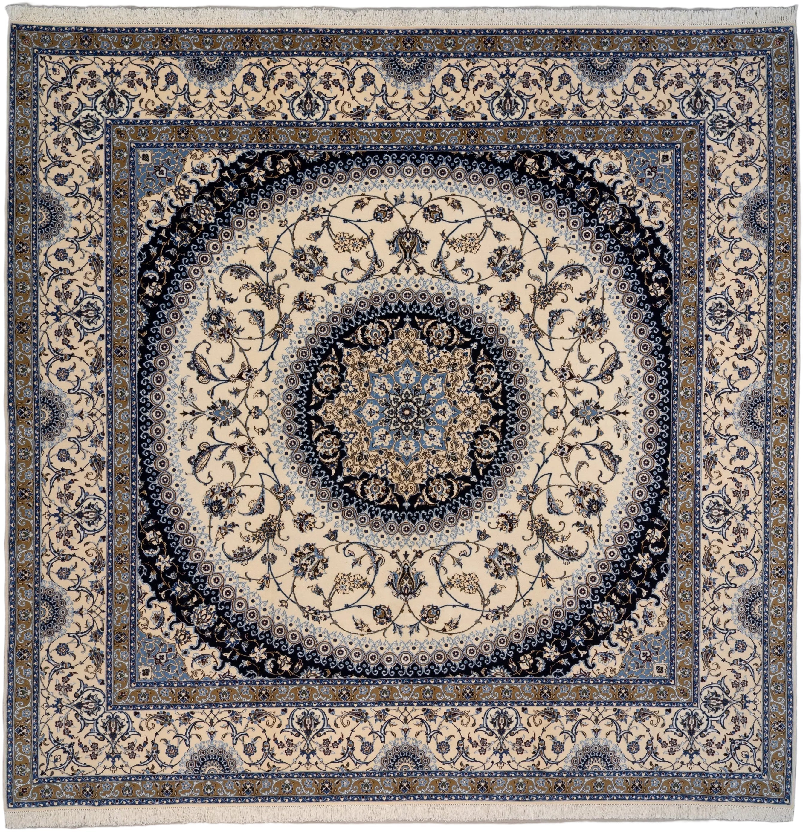 Persian Nain 8'5" Square