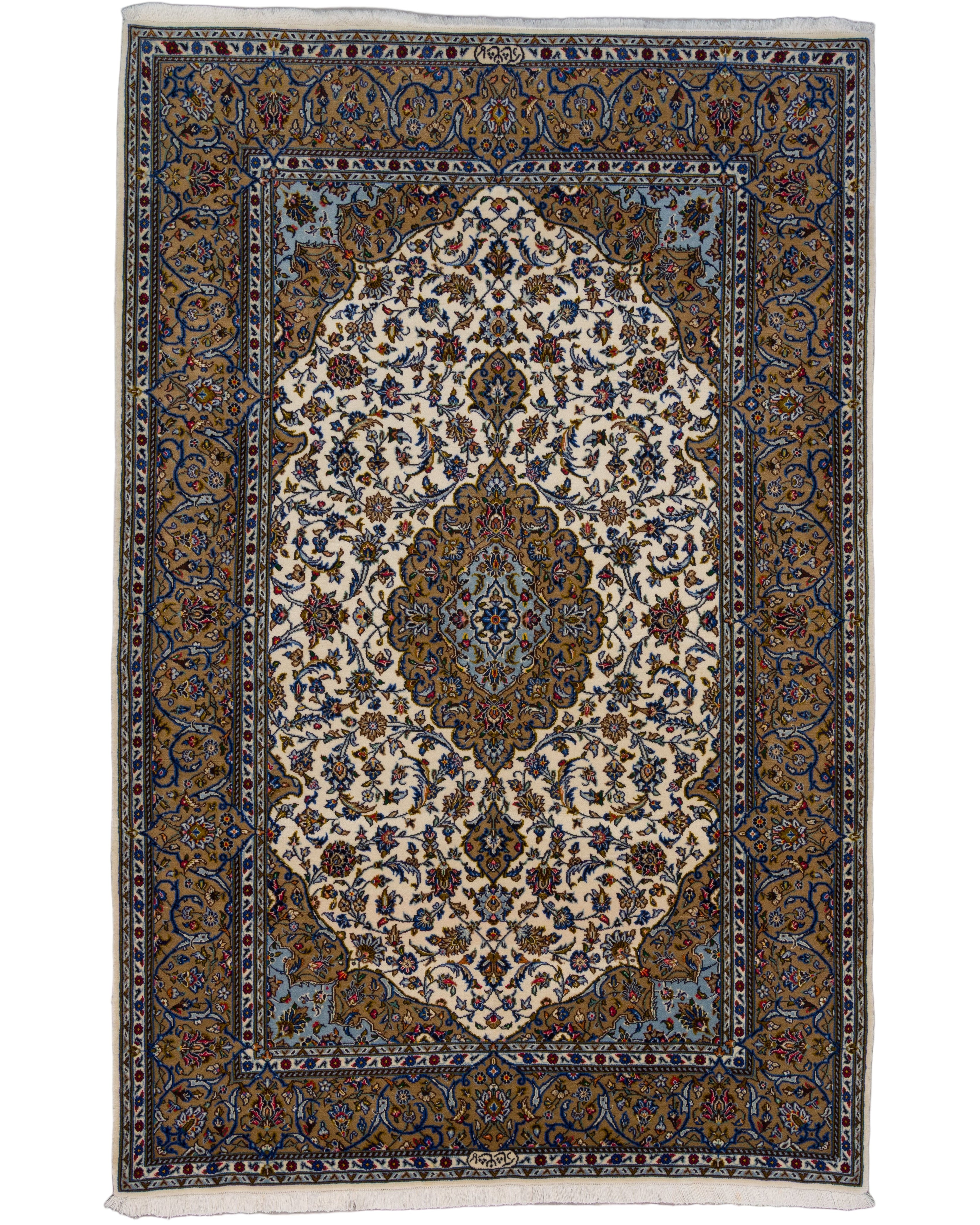 Persian Kashan 4'9" x 7'3"