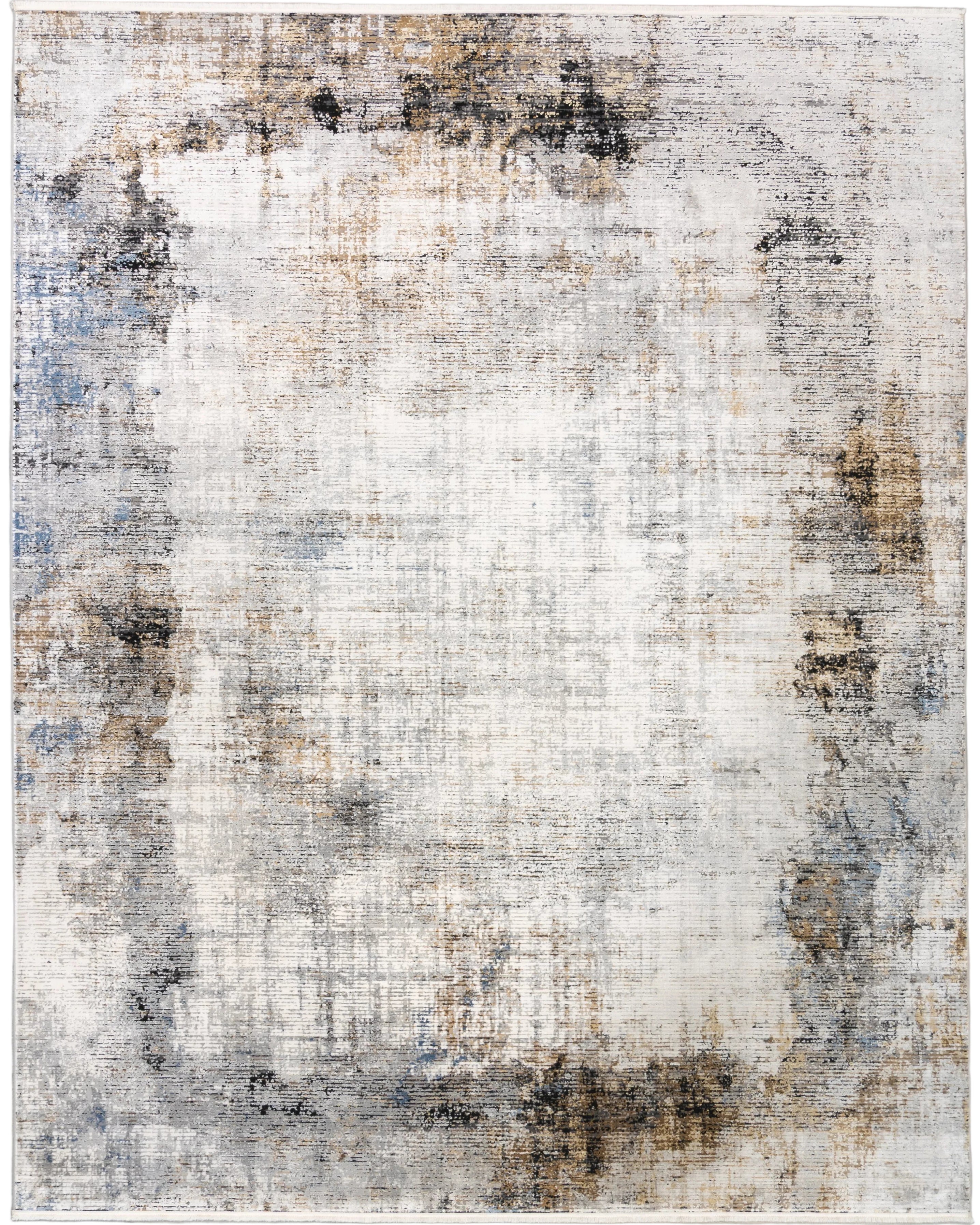 Fine Machine Made Abstract Rug