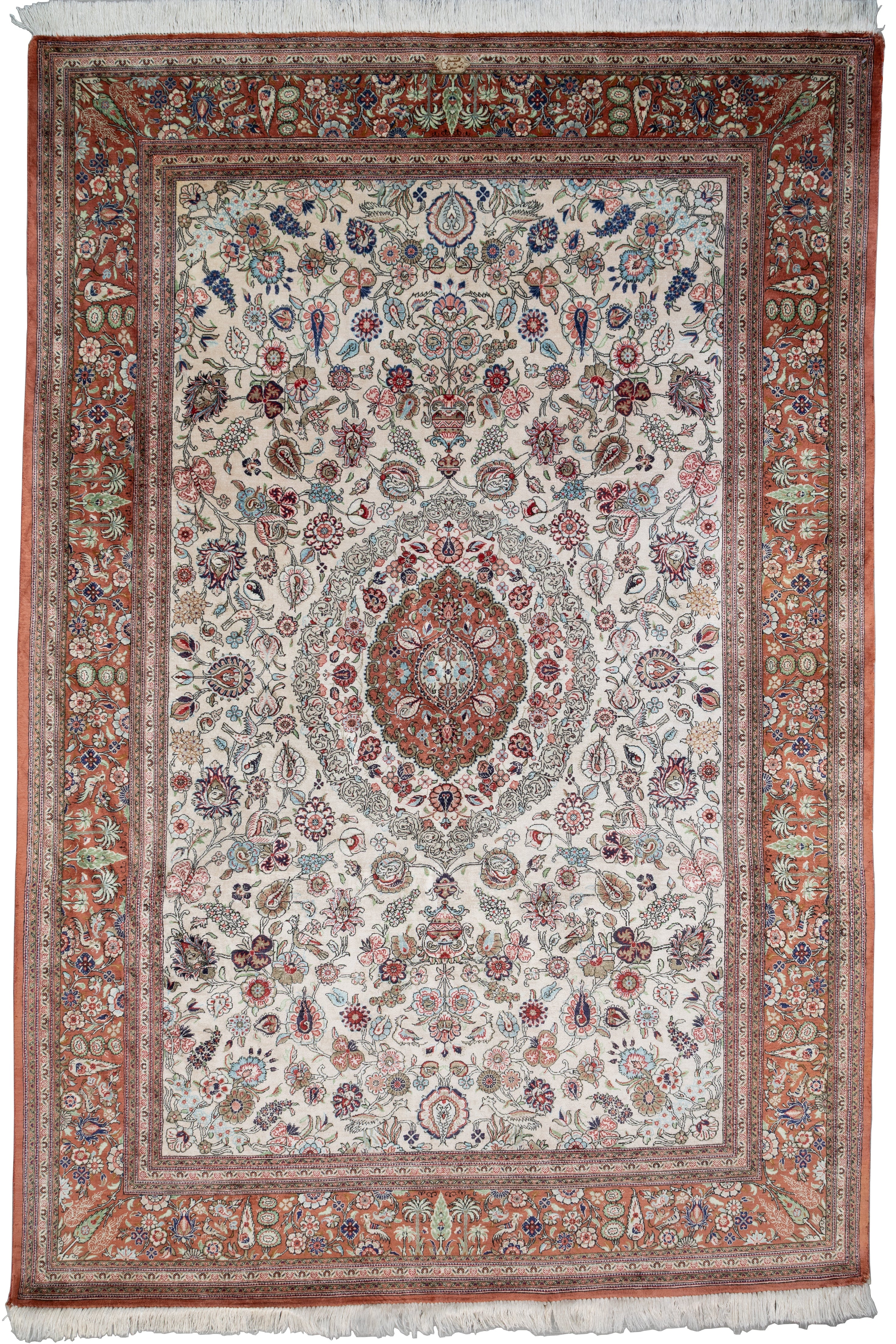 Persian Qum 4'4" x 6'6"