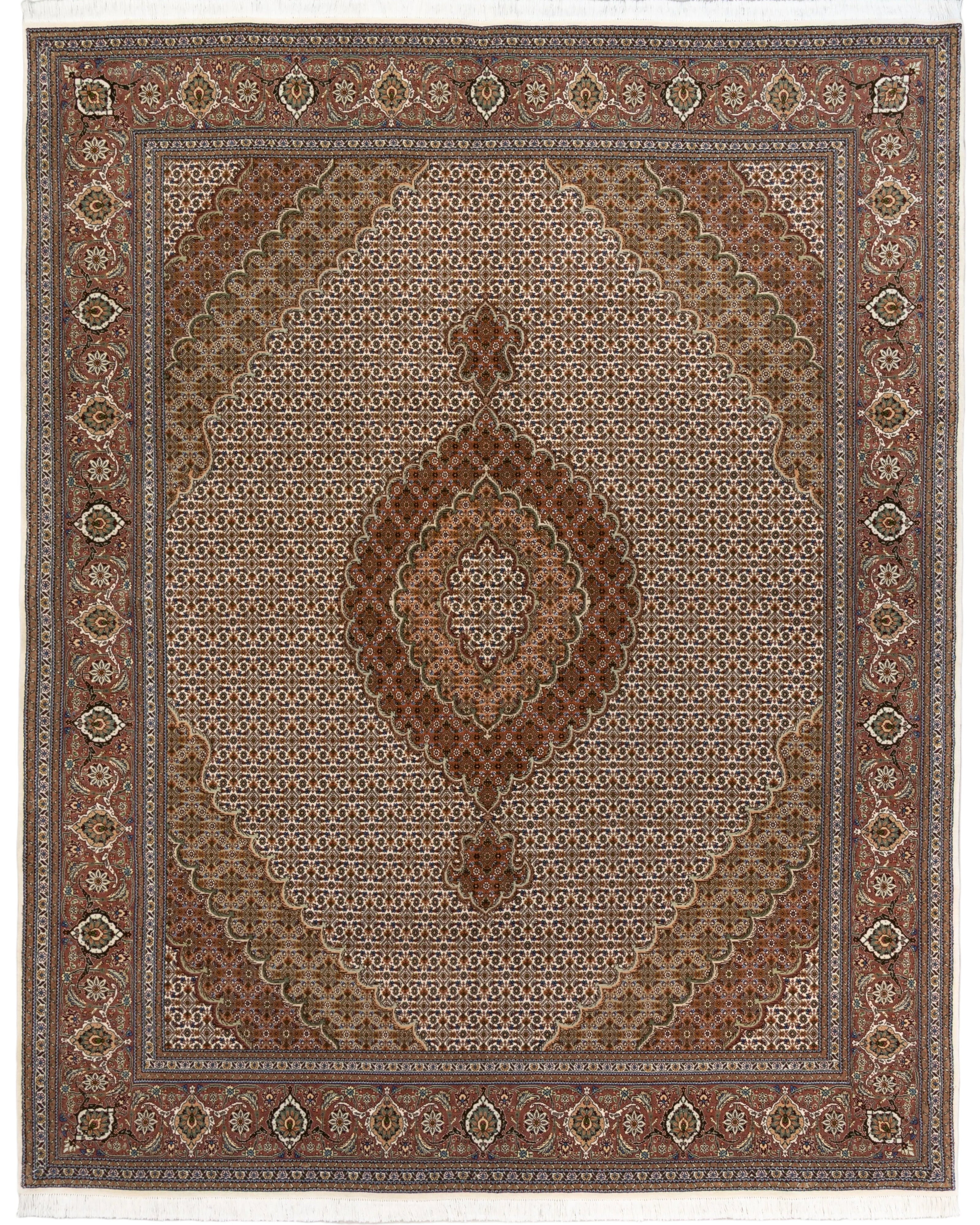 Persian Tabriz Mahi 6'8" x 8'4"