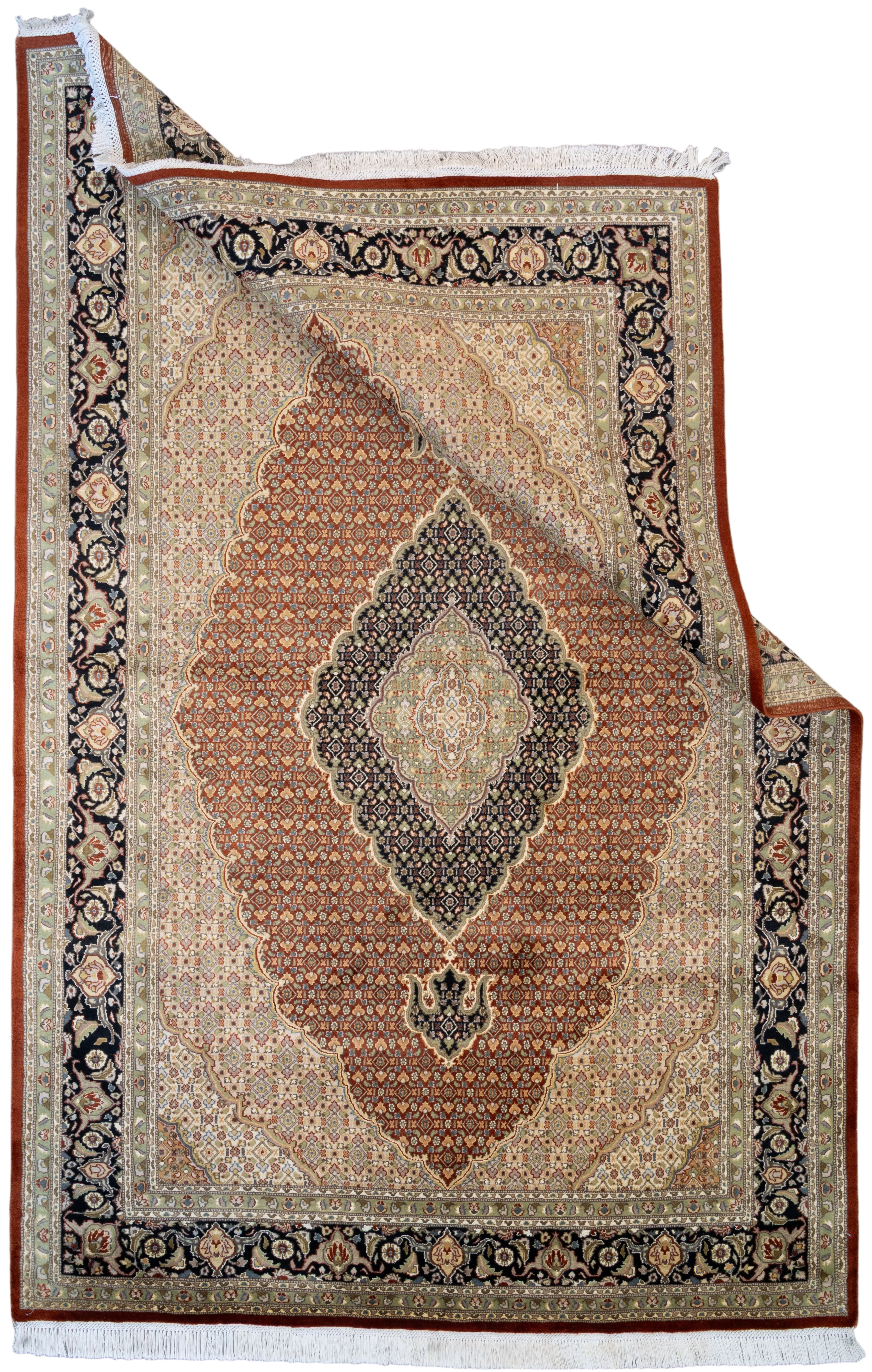 Indian Tabriz 6'7" x 10'