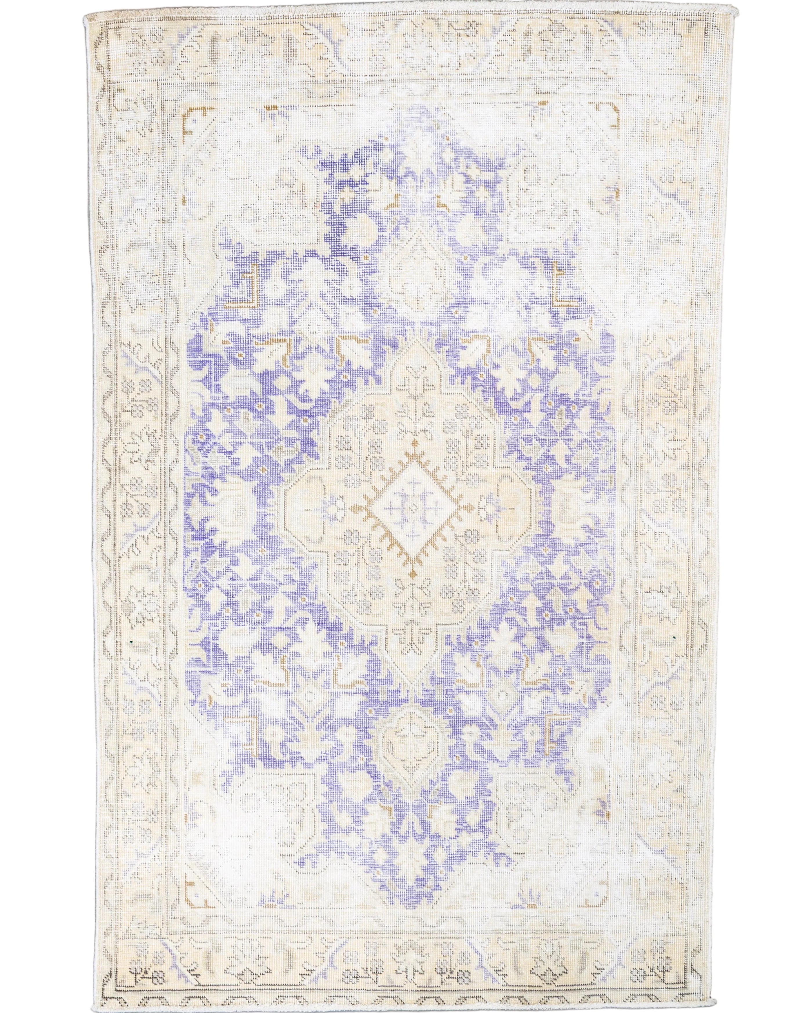 Muted Vintage Persian 3'2" x 5'