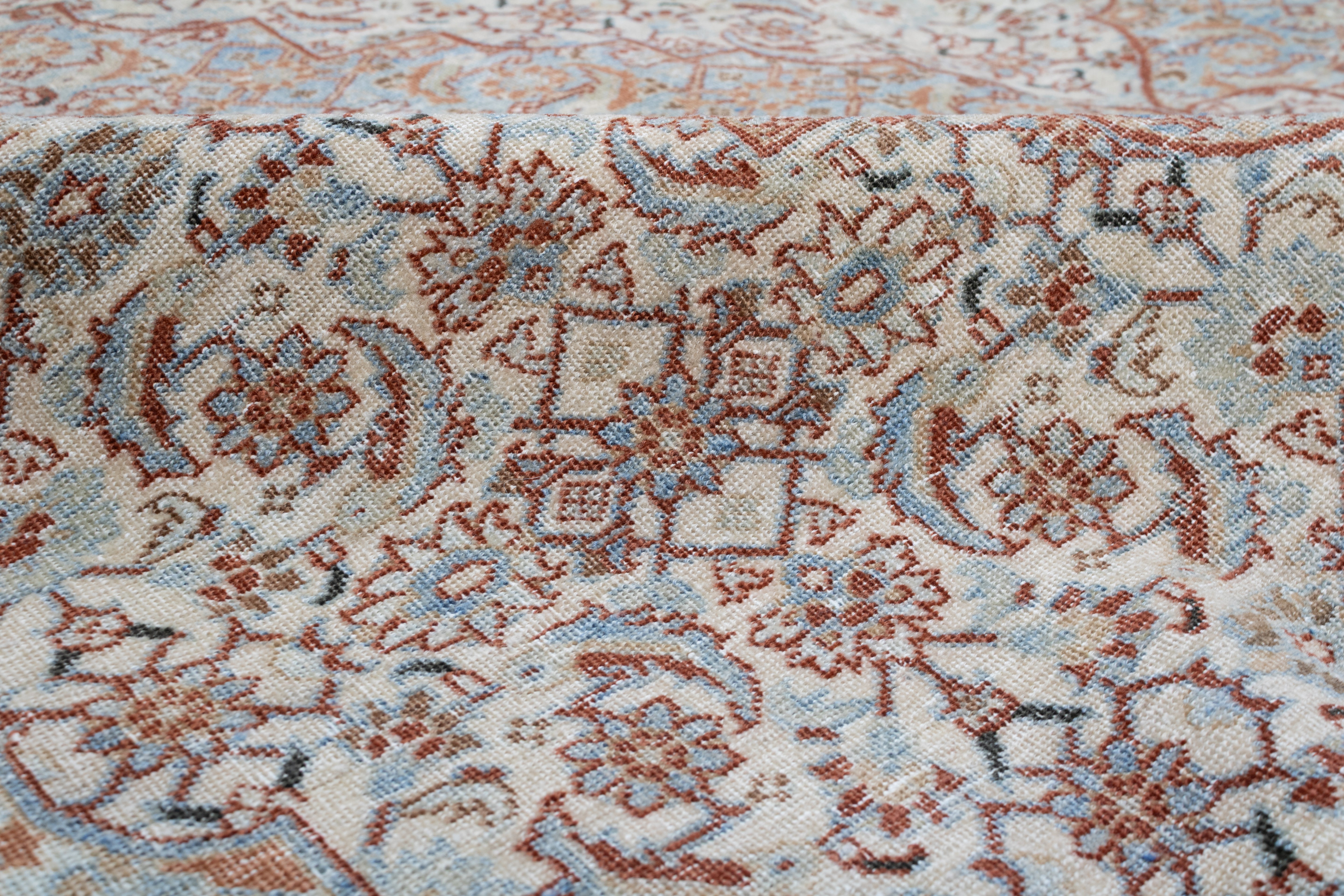 Antique Persian Tabriz 9'3" x 12'