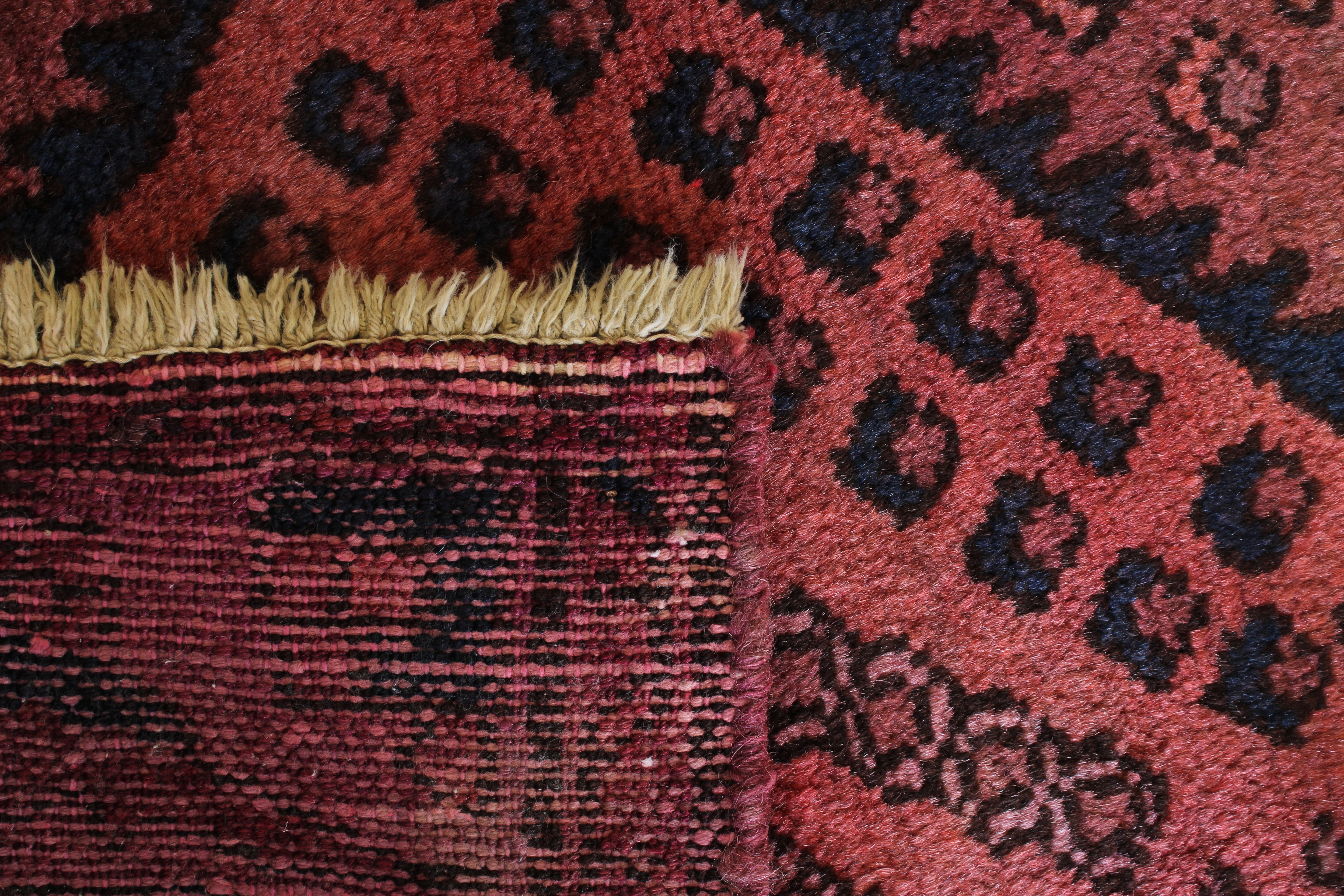 Persian Overdye Heriz 4'1" x 6'6"