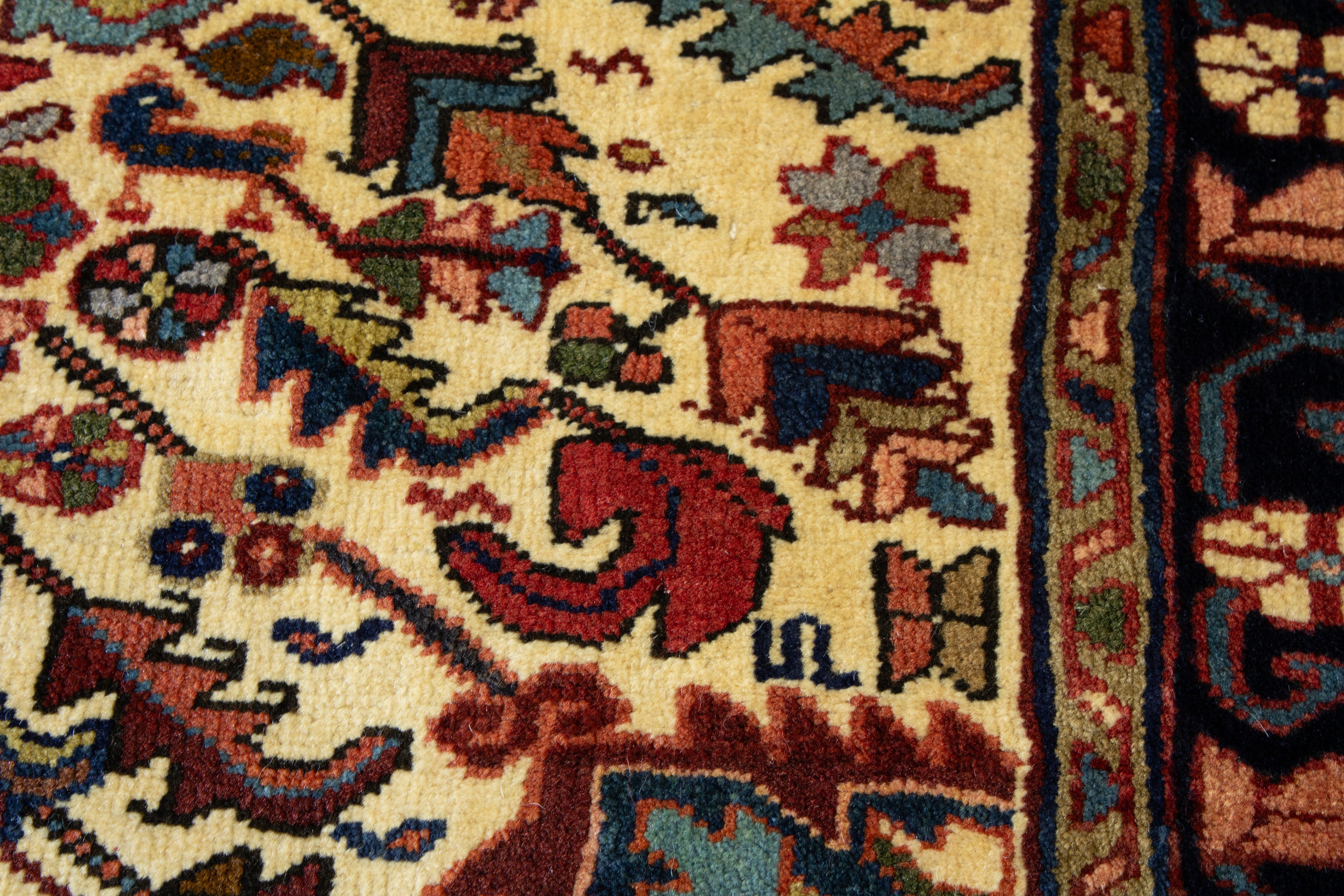 Persian Heriz 3'5" x 4'5"