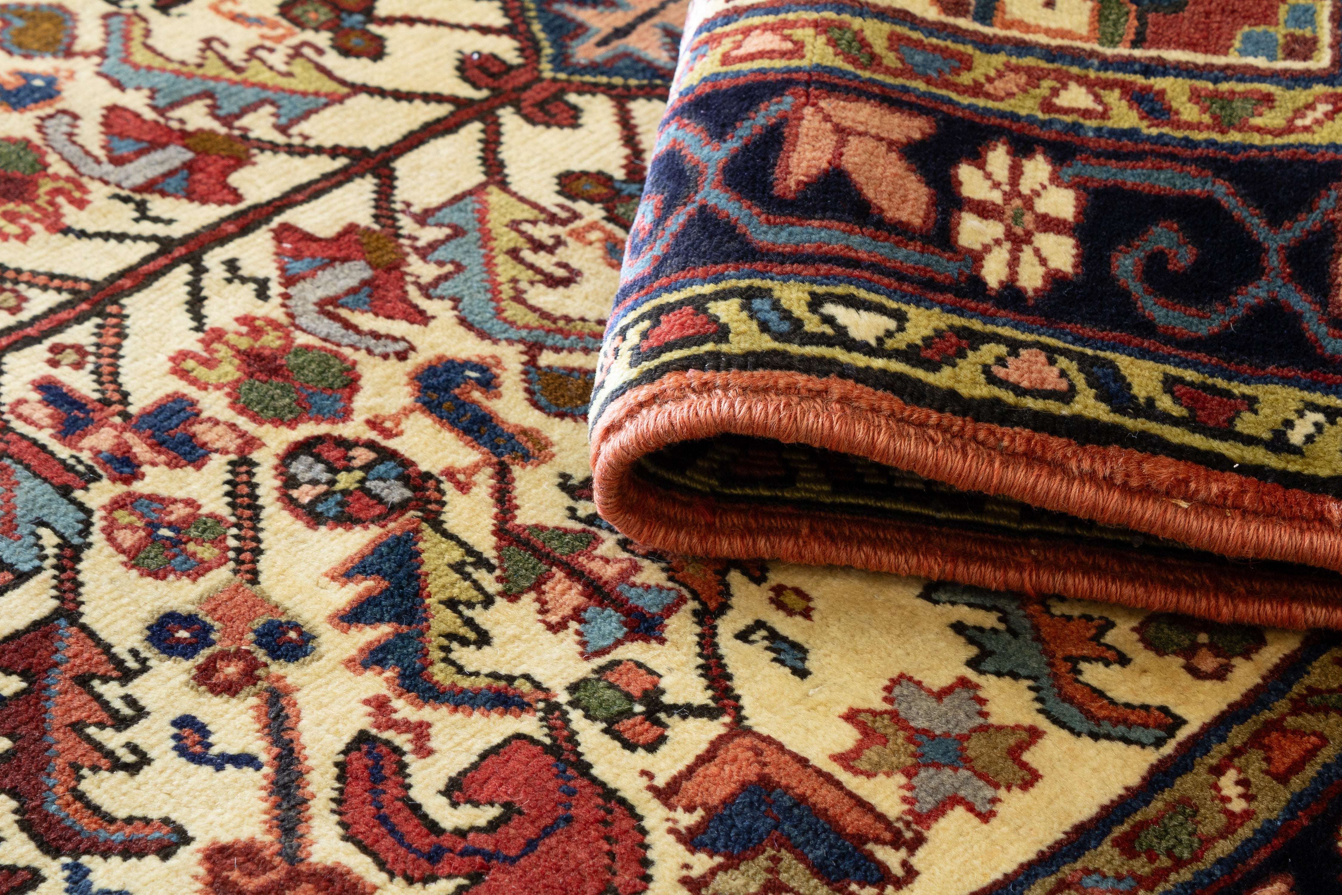 Persian Heriz 3'5" x 4'5"