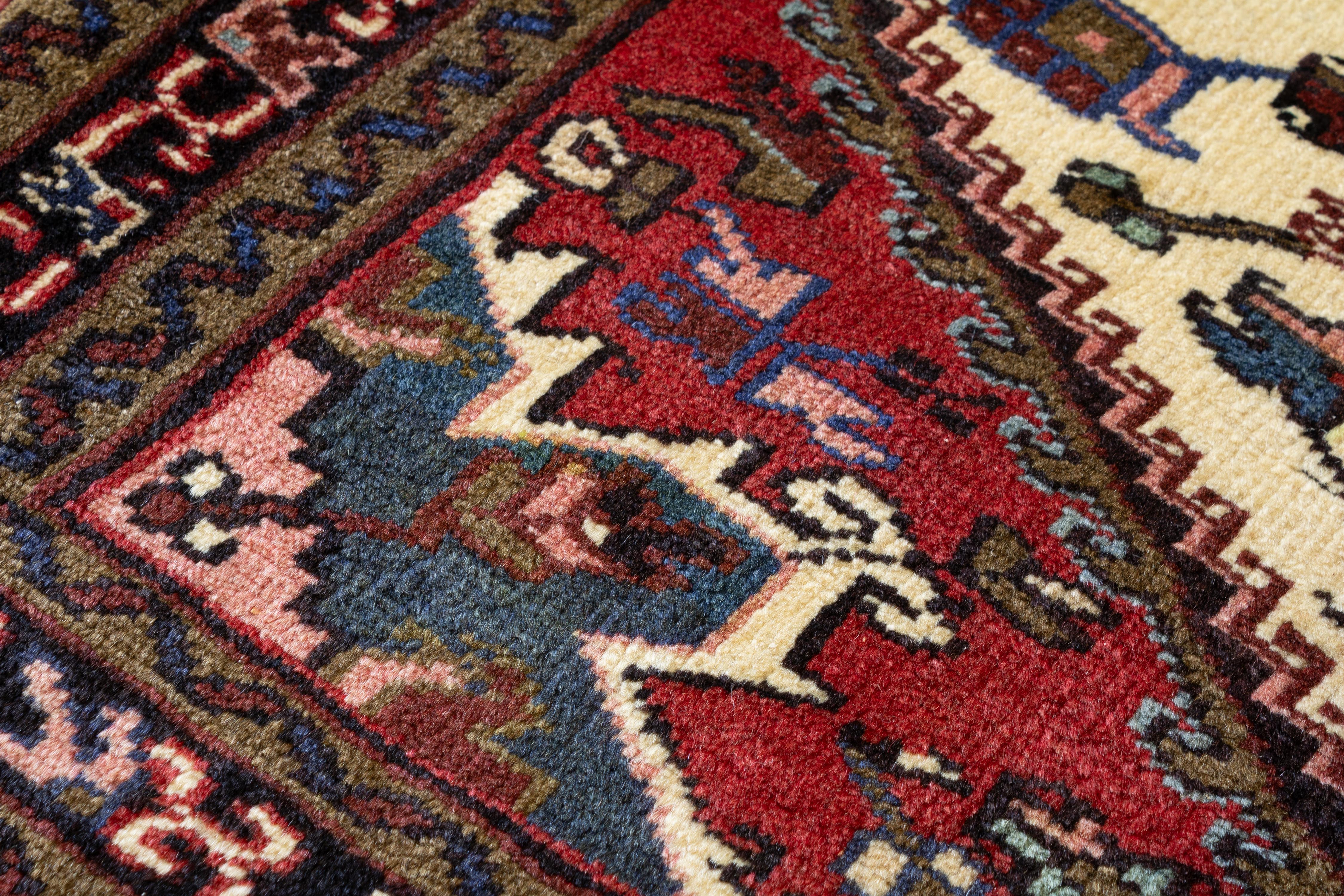 Persian Heriz 3'5" x 4'8"