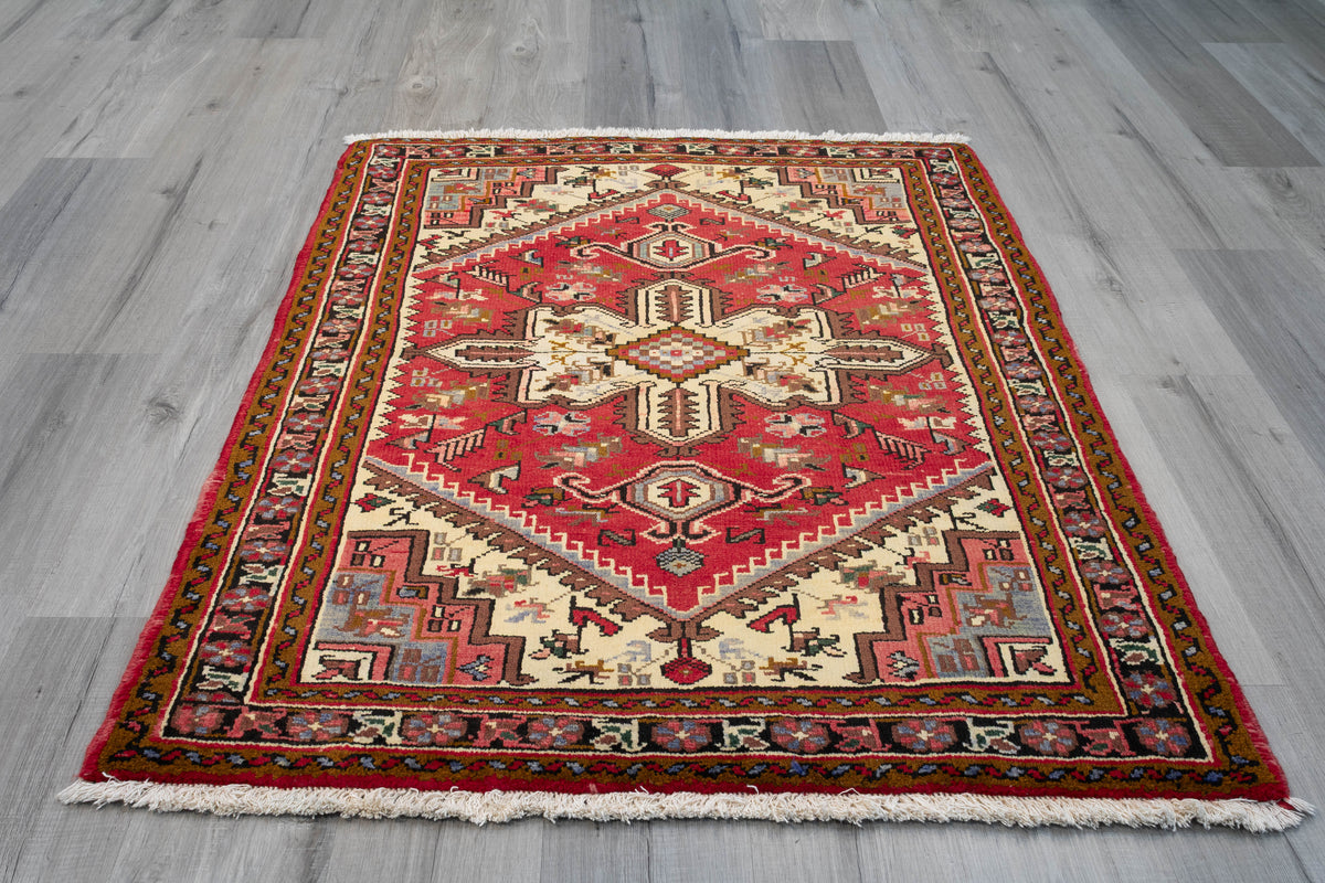 Persian Heriz 3'7" x 4'9"