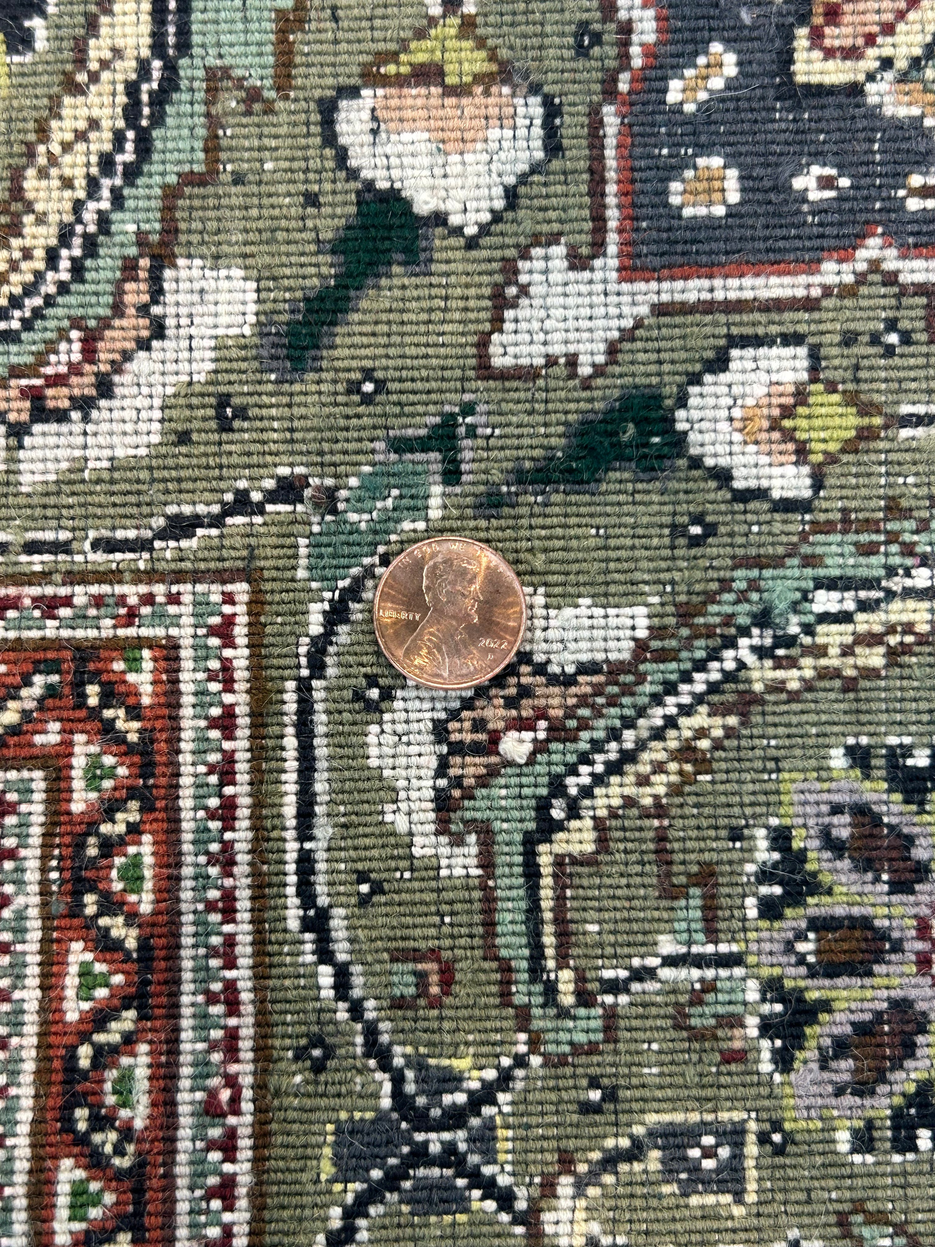 Persian Tabriz Mahi 6'7" x 9'9"