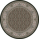 ANCIENT GARDEN 57011-3263 BLACK/IVORY - Modern Rug Importers