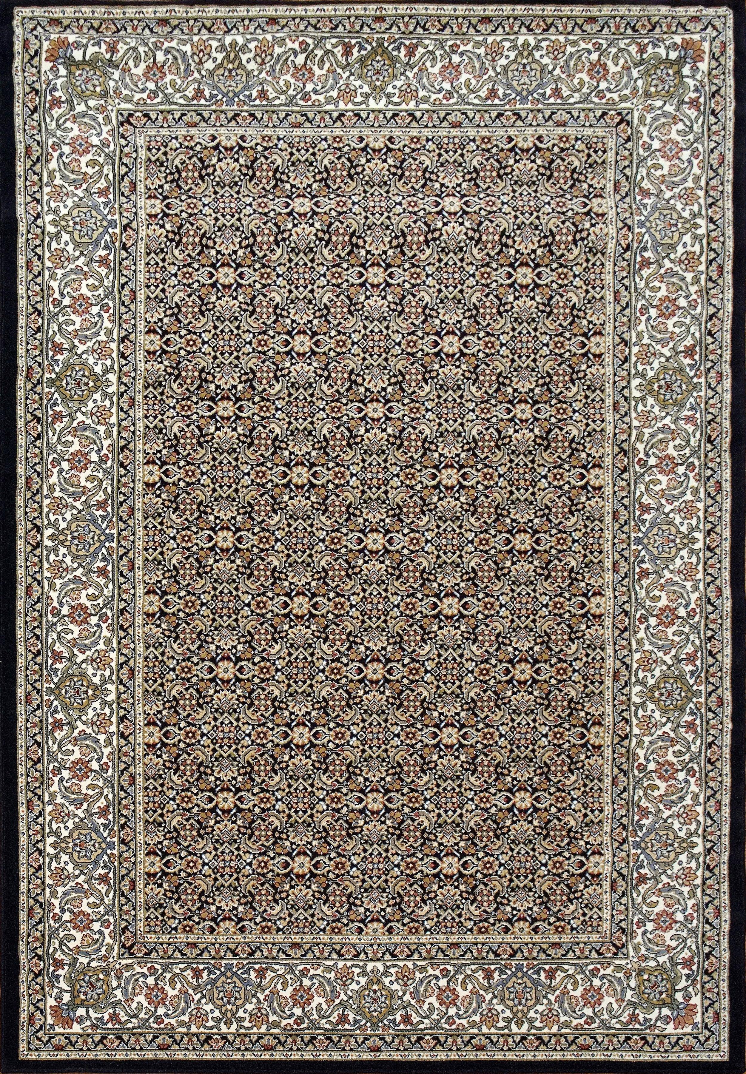 ANCIENT GARDEN 57011-3464 NAVY - Modern Rug Importers