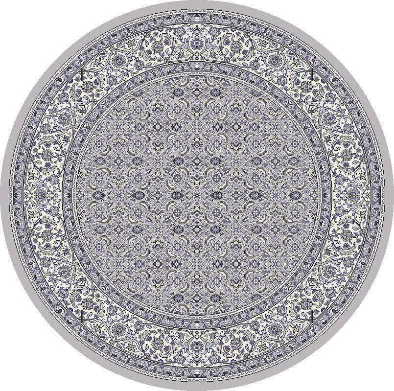 ANCIENT GARDEN 57011-9666 SOFT GREY/CREAM - Modern Rug Importers