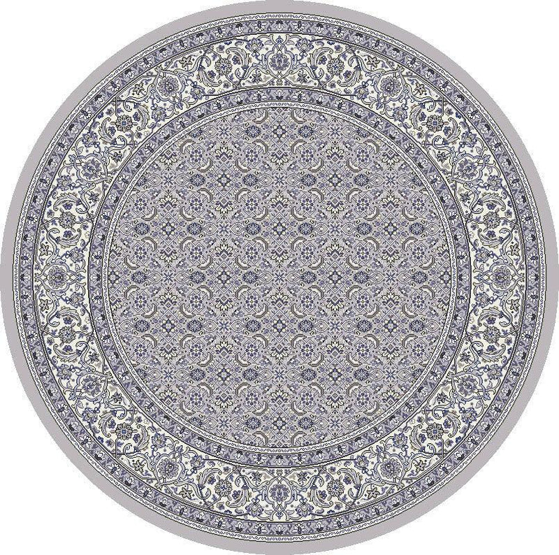 ANCIENT GARDEN 57011-9666 SOFT GREY/CREAM - Modern Rug Importers