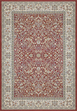 ANCIENT GARDEN 57078-1414 RED/IVORY - Modern Rug Importers